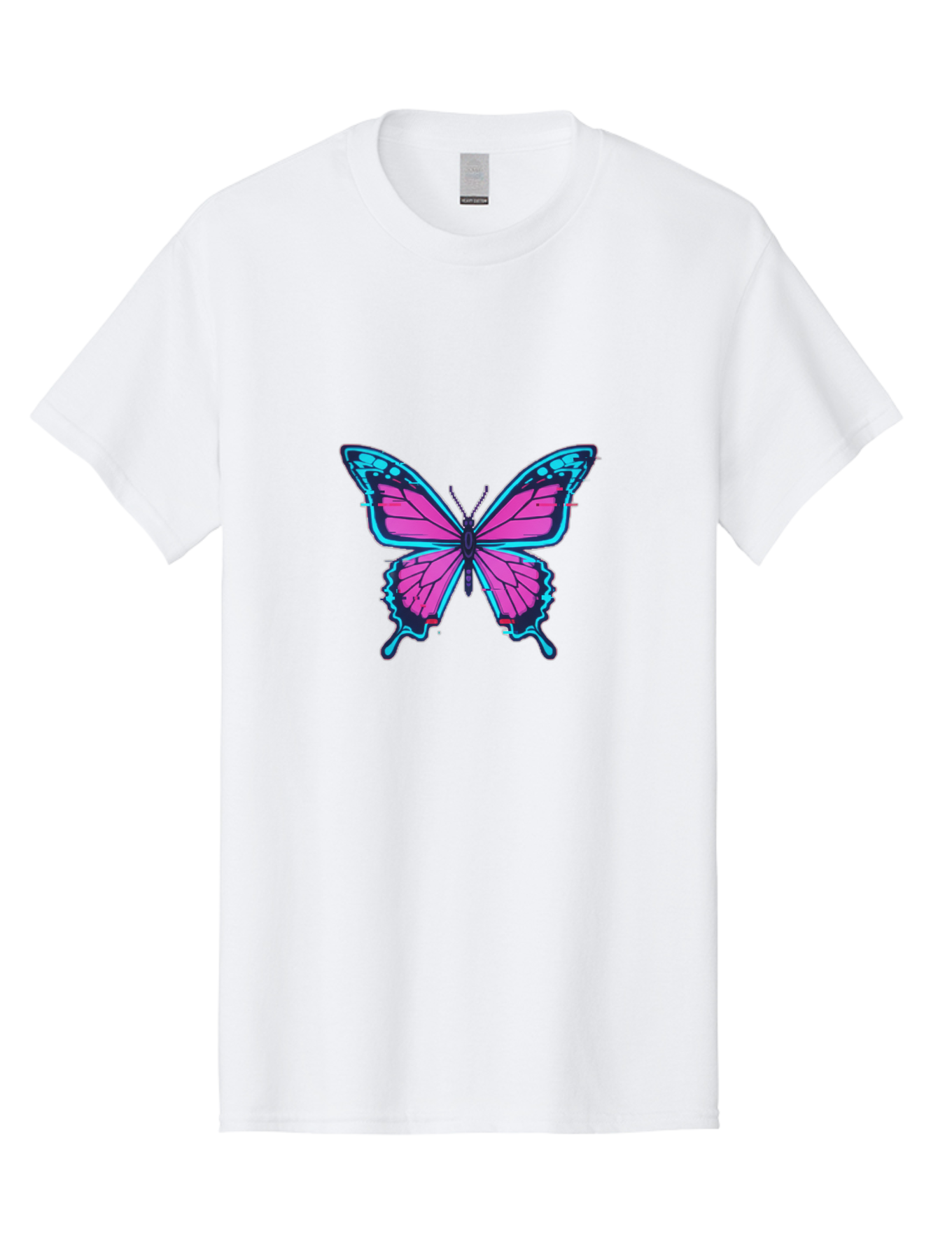 Butterfly-3 Men'S Graphic Tee, 100% Cotton, Comfortable Casual Summer Wear, Machine Washable, Vintage Camera, Old Camera, Antique Camera, Black Camera, Classic Photography, Photography Equipment, Nostalgic Device, Film Camera, Camera Art Bah663