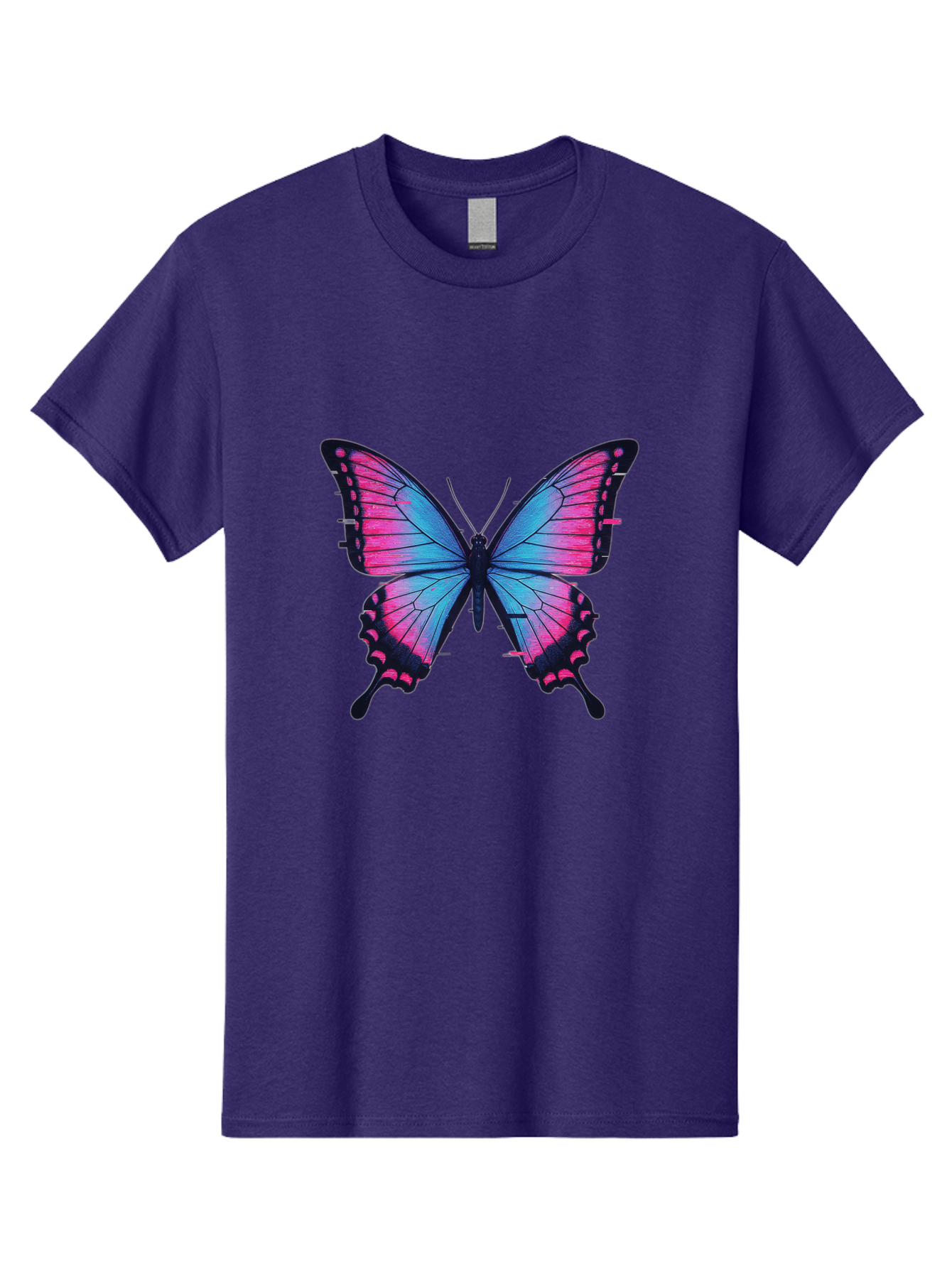 Butterfly-4 Men'S Graphic Tee, 100% Cotton, Comfortable Casual Summer Wear, Machine Washable, Vintage Camera, Old Camera, Antique Camera, Black Camera, Classic Photography, Photography Equipment, Nostalgic Device, Film Camera, Camera Art Bah664