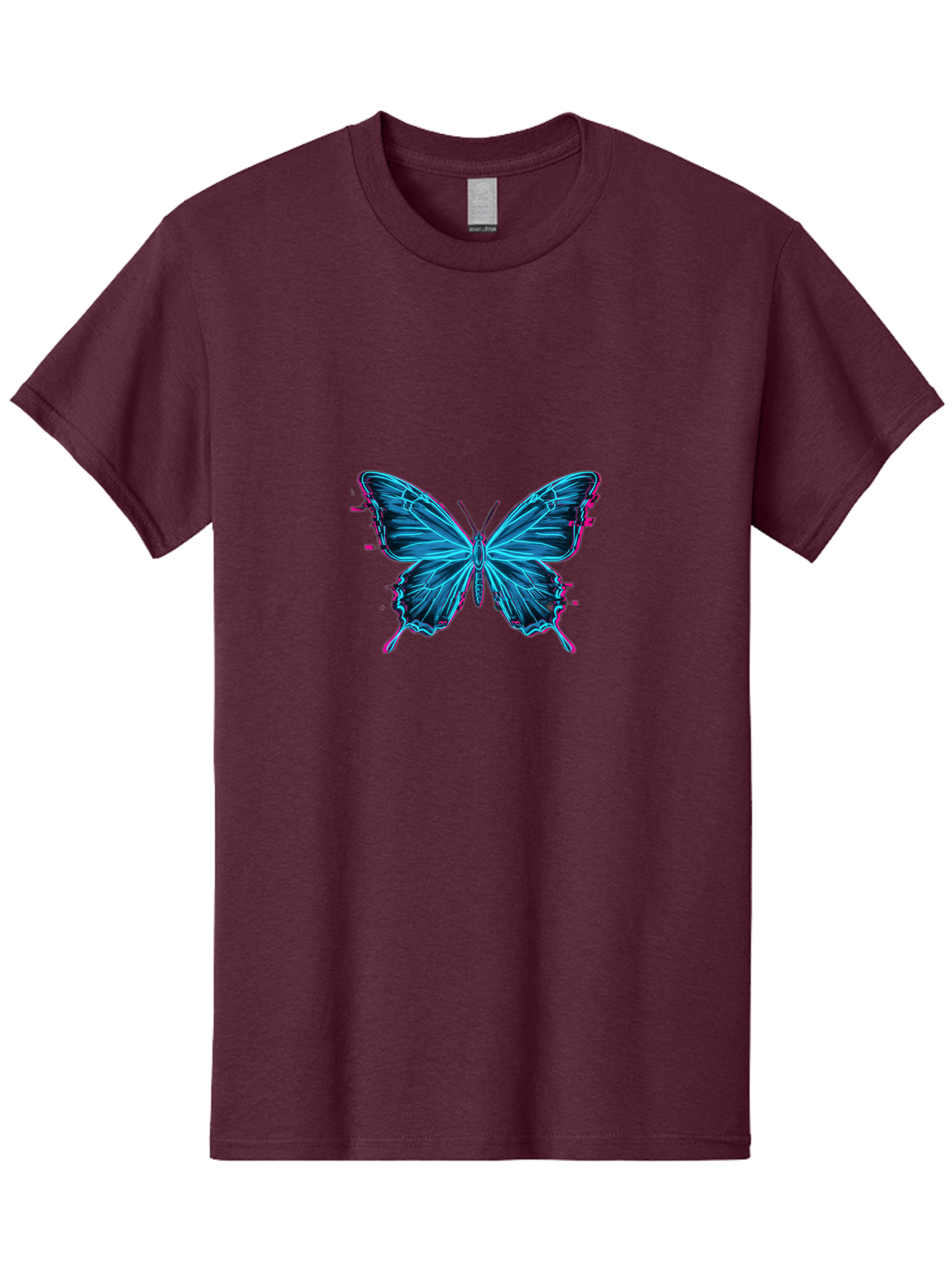 Butterfly-5 Men'S Graphic Tee, 100% Cotton, Comfortable Casual Summer Wear, Machine Washable, Vintage Camera, Old Camera, Antique Camera, Black Camera, Classic Photography, Photography Equipment, Nostalgic Device, Film Camera, Camera Art Bah665