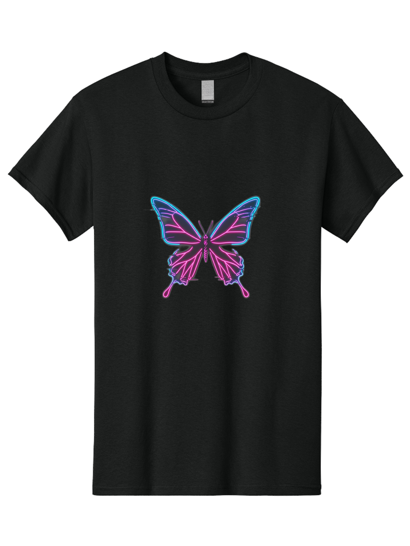 Butterfly-6 Men'S Graphic Tee, 100% Cotton, Comfortable Casual Summer Wear, Machine Washable, Vintage Camera, Old Camera, Antique Camera, Black Camera, Classic Photography, Photography Equipment, Nostalgic Device, Film Camera, Camera Art Bah666