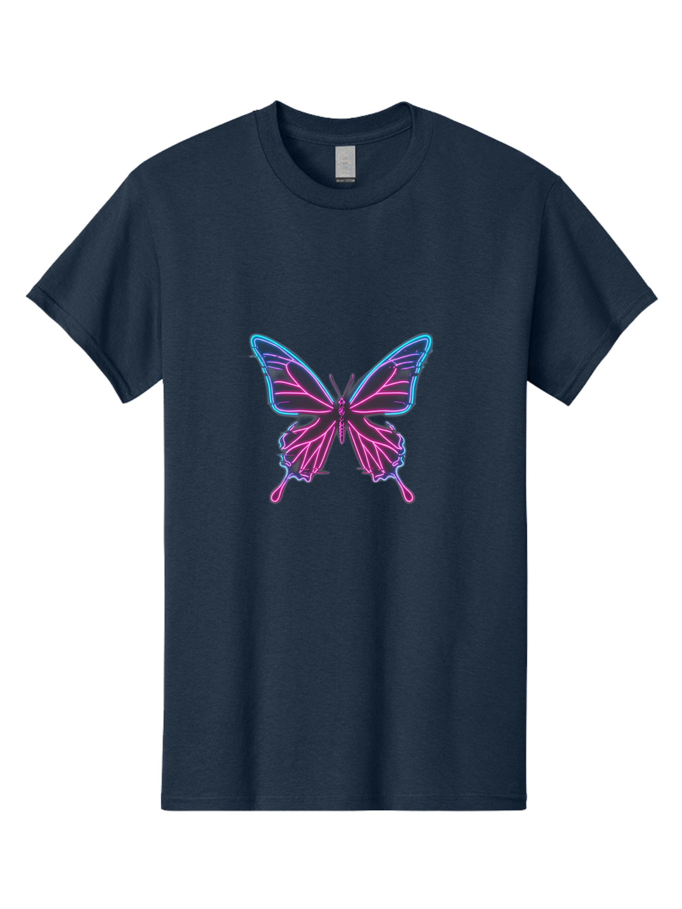 Butterfly-6 Men'S Graphic Tee, 100% Cotton, Comfortable Casual Summer Wear, Machine Washable, Vintage Camera, Old Camera, Antique Camera, Black Camera, Classic Photography, Photography Equipment, Nostalgic Device, Film Camera, Camera Art Bah666