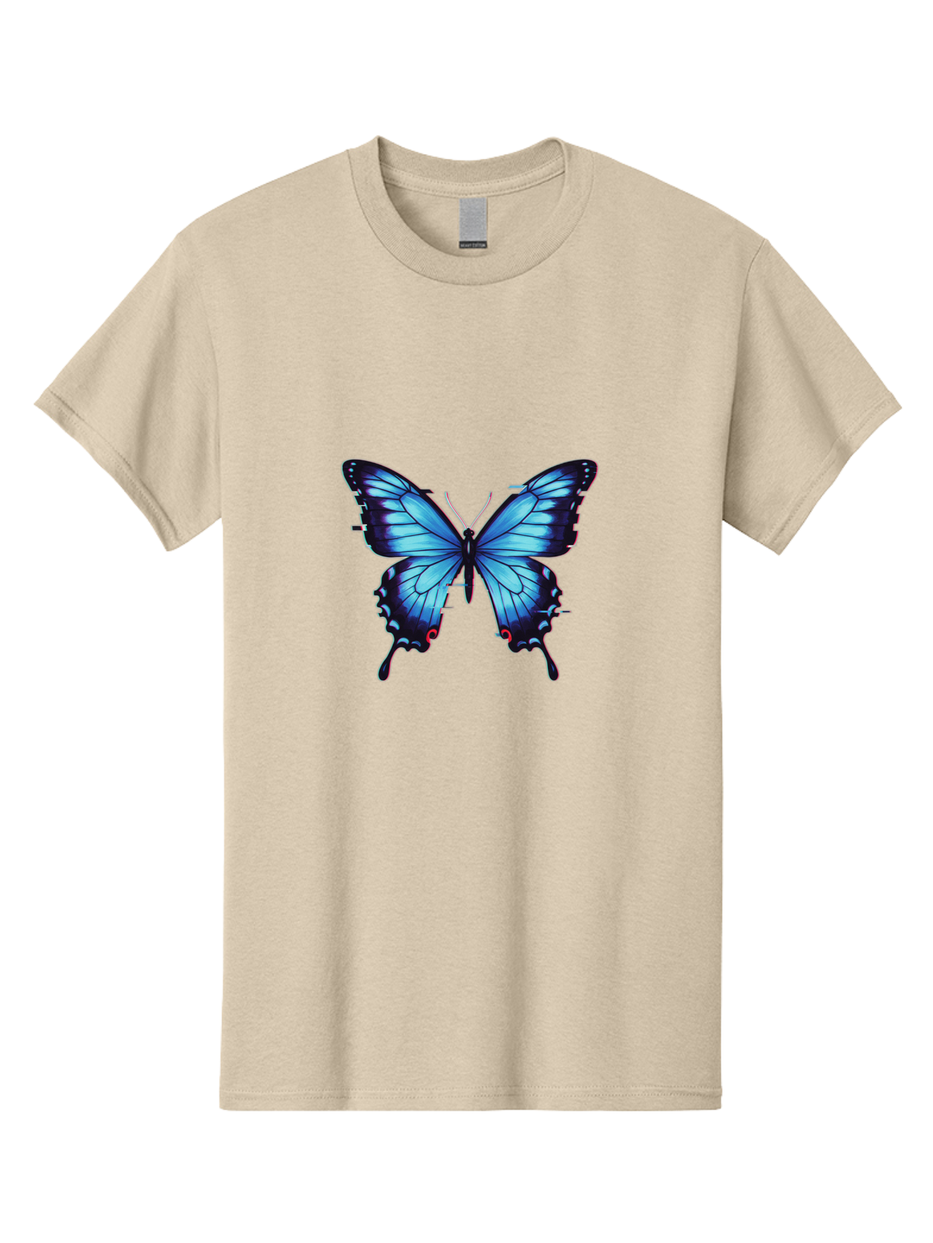 Butterfly-7 Men'S Graphic Tee, 100% Cotton, Comfortable Casual Summer Wear, Machine Washable, Vintage Camera, Old Camera, Antique Camera, Black Camera, Classic Photography, Photography Equipment, Nostalgic Device, Film Camera, Camera Art Bah667