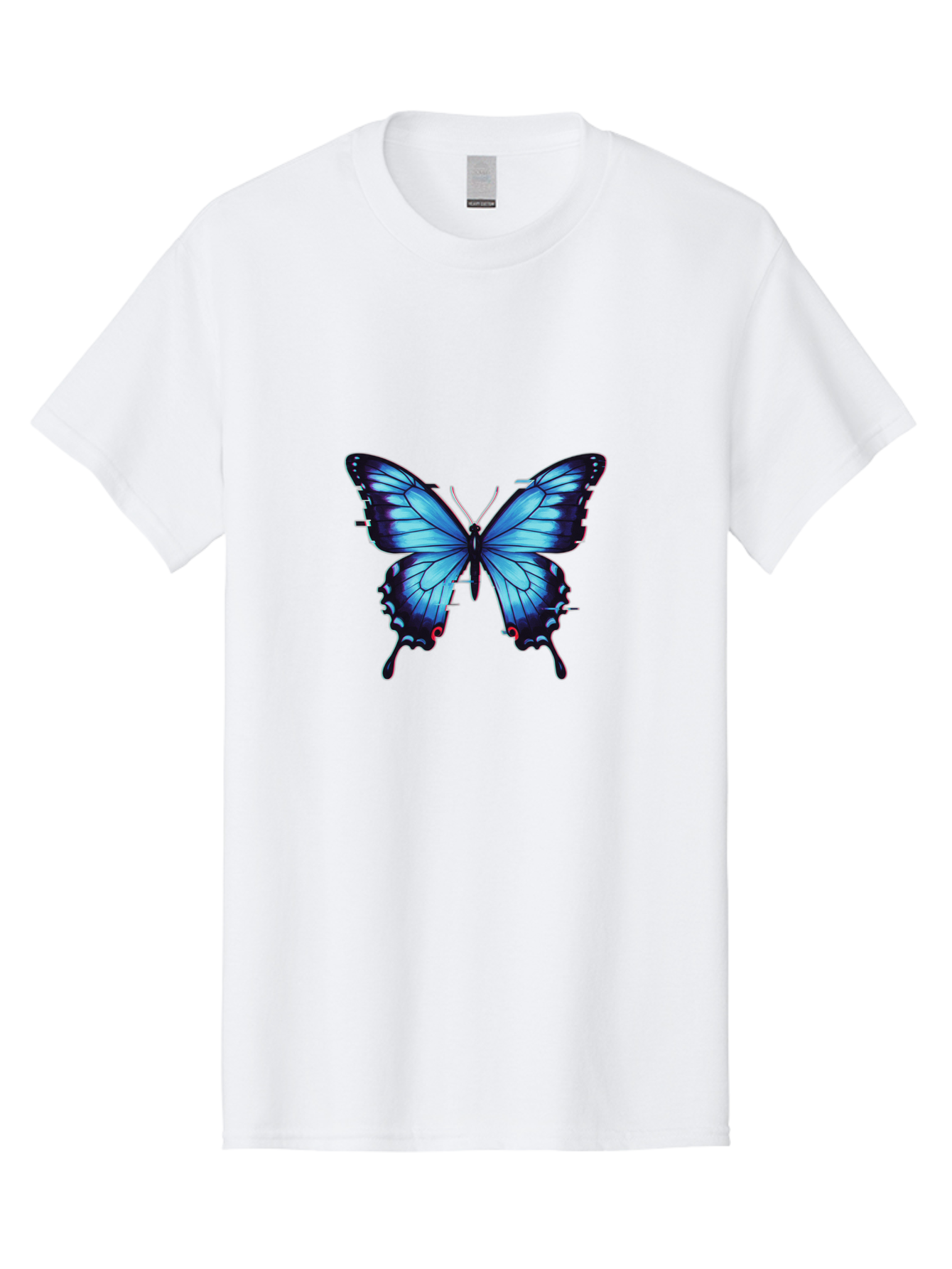 Butterfly-7 Men'S Graphic Tee, 100% Cotton, Comfortable Casual Summer Wear, Machine Washable, Vintage Camera, Old Camera, Antique Camera, Black Camera, Classic Photography, Photography Equipment, Nostalgic Device, Film Camera, Camera Art Bah667