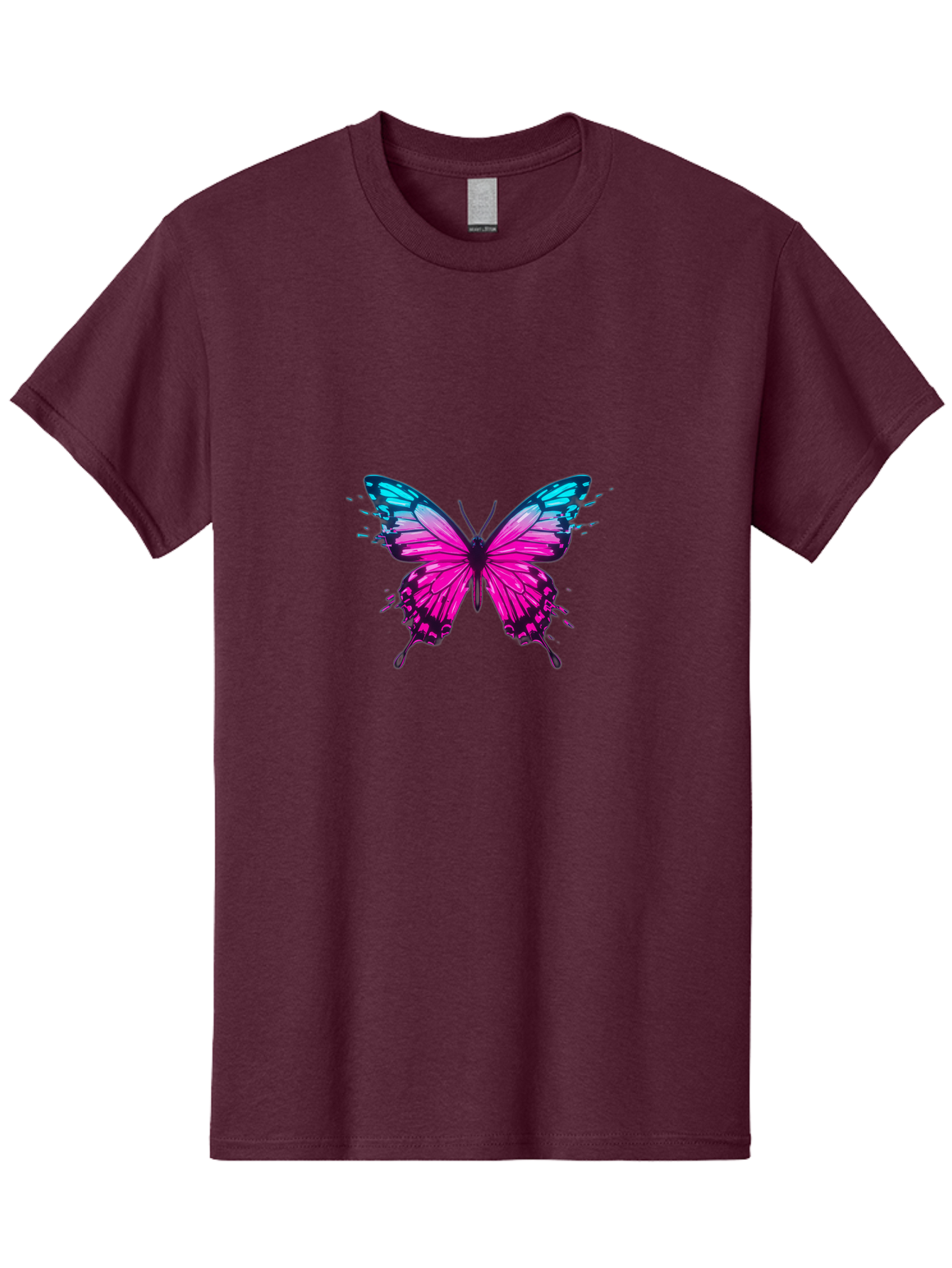 Butterfly-8 Men'S Graphic Tee, 100% Cotton, Comfortable Casual Summer Wear, Machine Washable, Vintage Camera, Old Camera, Antique Camera, Black Camera, Classic Photography, Photography Equipment, Nostalgic Device, Film Camera, Camera Art Bah668