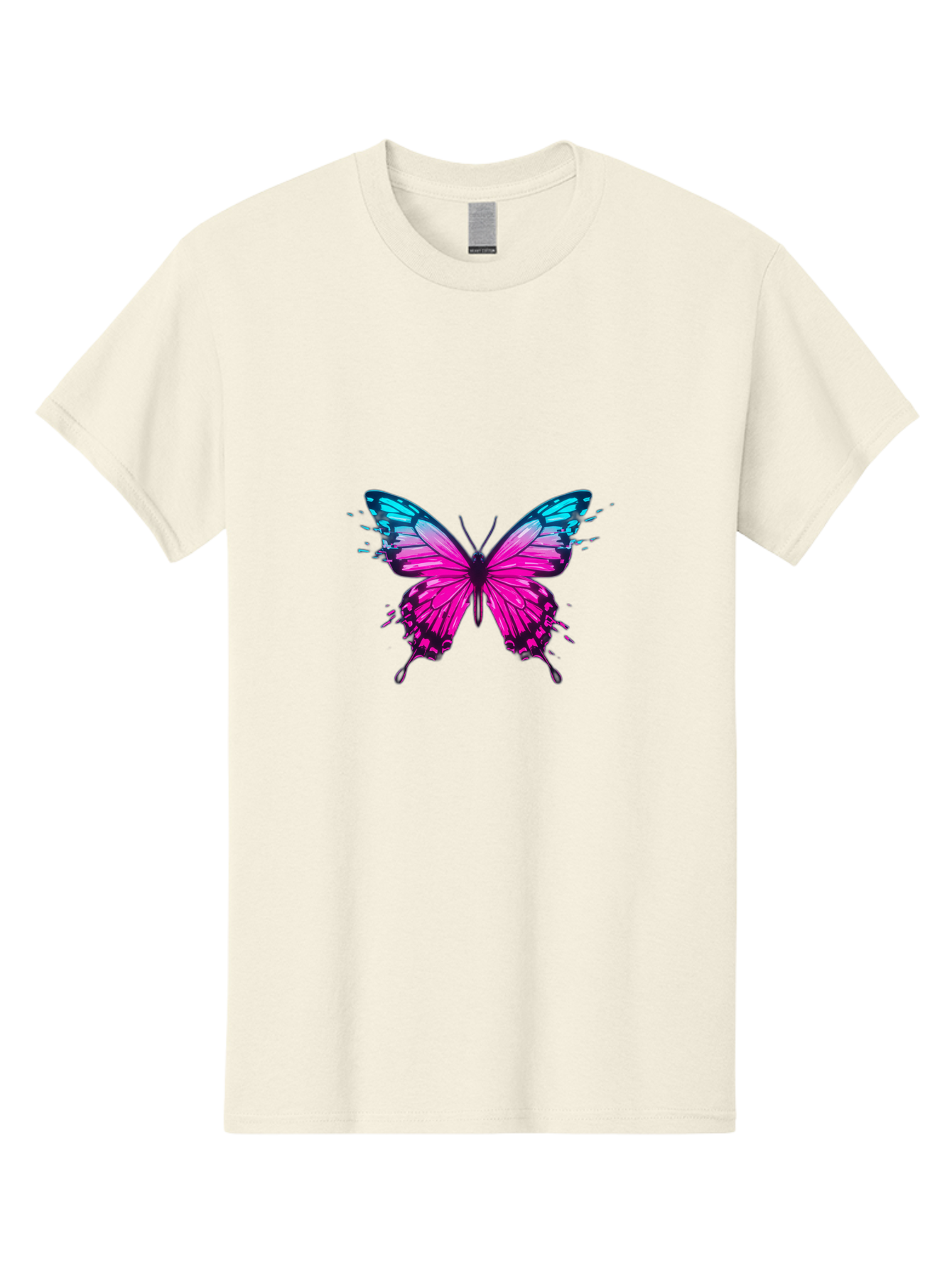 Butterfly-8 Men'S Graphic Tee, 100% Cotton, Comfortable Casual Summer Wear, Machine Washable, Vintage Camera, Old Camera, Antique Camera, Black Camera, Classic Photography, Photography Equipment, Nostalgic Device, Film Camera, Camera Art Bah668