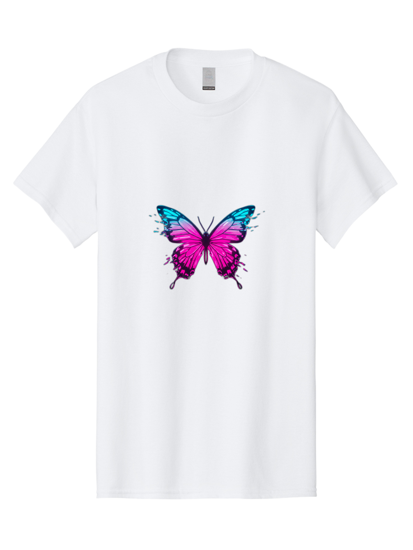 Butterfly-8 Men'S Graphic Tee, 100% Cotton, Comfortable Casual Summer Wear, Machine Washable, Vintage Camera, Old Camera, Antique Camera, Black Camera, Classic Photography, Photography Equipment, Nostalgic Device, Film Camera, Camera Art Bah668