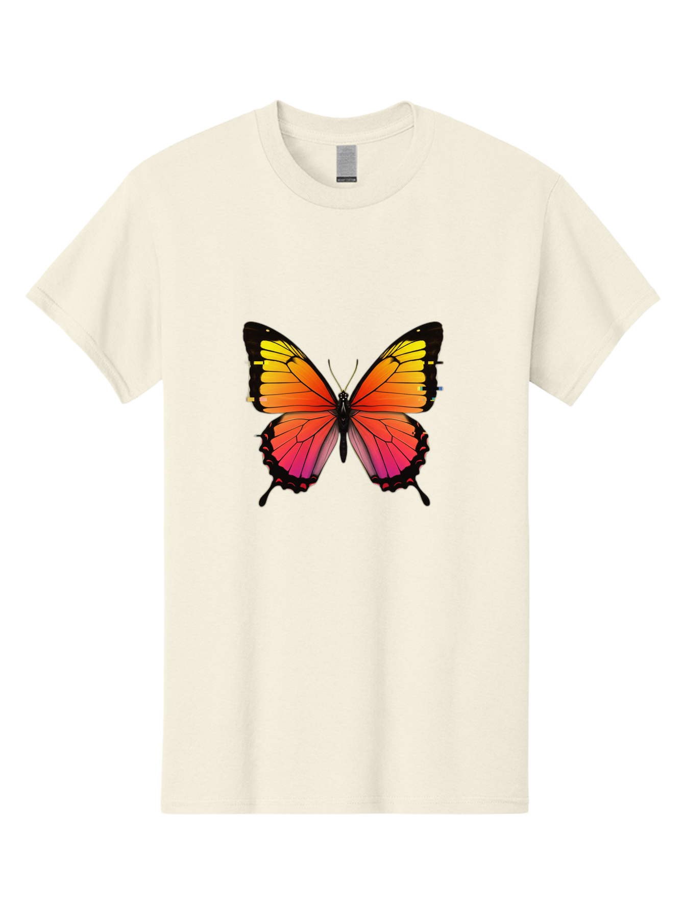 Butterfly-9 Men'S Graphic Tee, 100% Cotton, Comfortable Casual Summer Wear, Machine Washable, Vintage Camera, Old Camera, Antique Camera, Black Camera, Classic Photography, Photography Equipment, Nostalgic Device, Film Camera, Camera Art Bah669