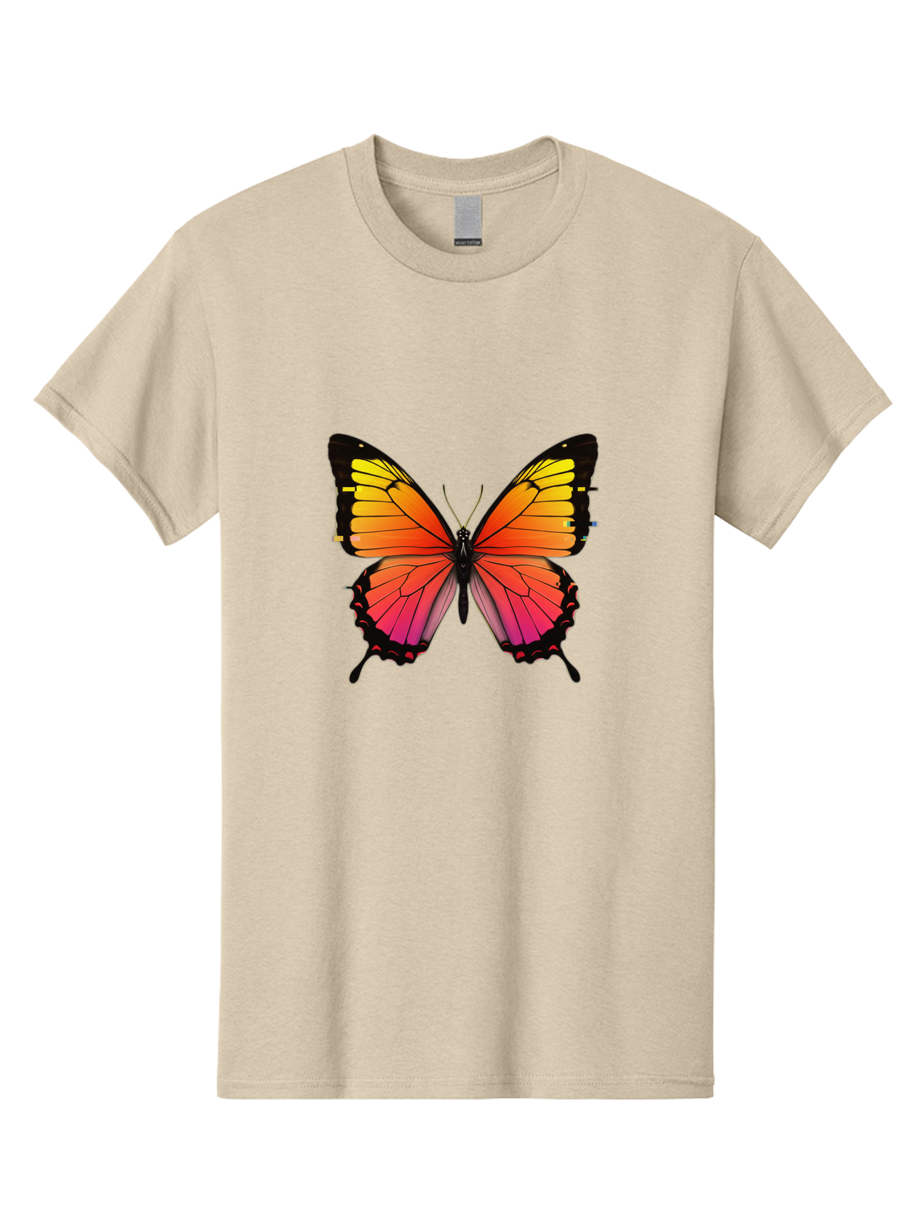 Butterfly-9 Men'S Graphic Tee, 100% Cotton, Comfortable Casual Summer Wear, Machine Washable, Vintage Camera, Old Camera, Antique Camera, Black Camera, Classic Photography, Photography Equipment, Nostalgic Device, Film Camera, Camera Art Bah669