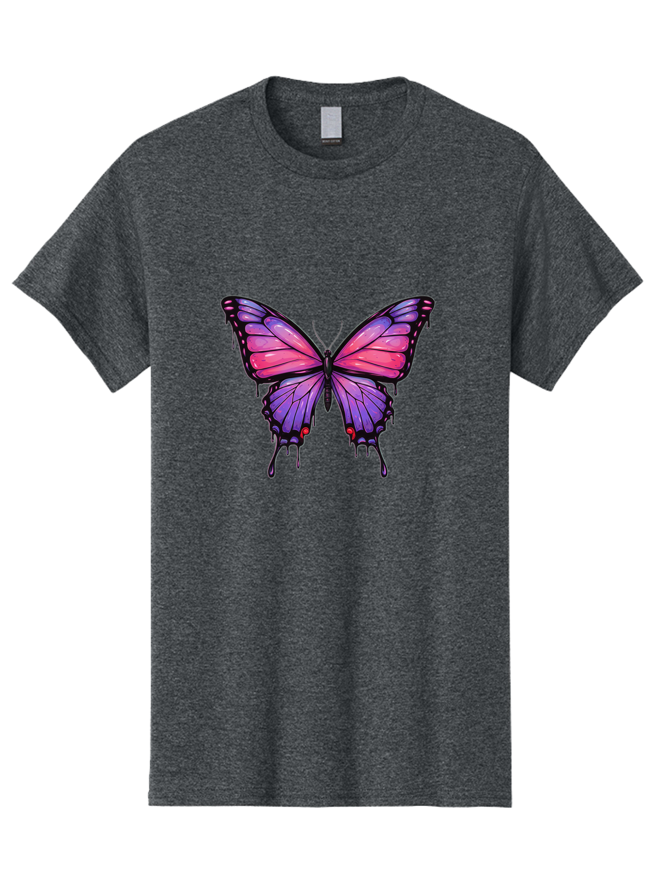 Butterfly-Design Men'S Graphic Tee, 100% Cotton, Comfortable Casual Summer Wear, Machine Washable, Vintage Camera, Old Camera, Antique Camera, Black Camera, Classic Photography, Photography Equipment, Nostalgic Device, Film Camera, Camera Art Bah670