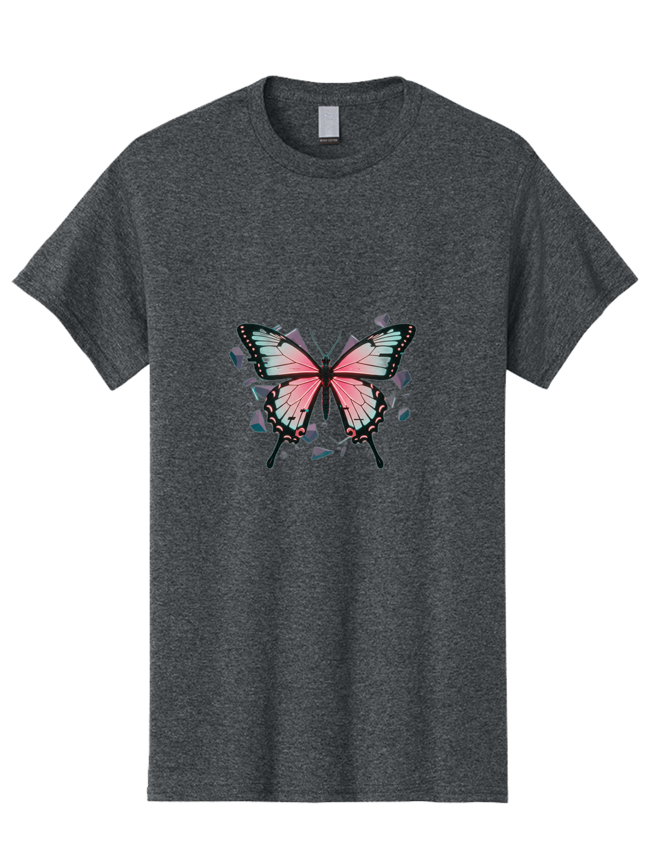 Butterfly-Emerging Men'S Graphic Tee, 100% Cotton, Comfortable Casual Summer Wear, Machine Washable, Vintage Camera, Old Camera, Antique Camera, Black Camera, Classic Photography, Photography Equipment, Nostalgic Device, Film Camera, Bah671