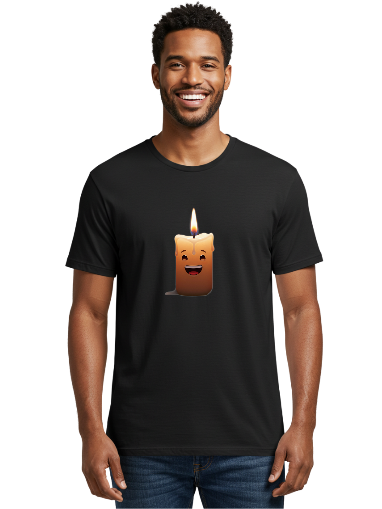 Candle-Emoji-1 Men'S Graphic Tee, 100% Cotton, Comfortable Casual Summer Wear, Machine Washable, Vintage Camera, Old Camera, Antique Camera, Black Camera, Classic Photography, Photography Equipment, Nostalgic Device, Film Camera, Camera Art Bah686