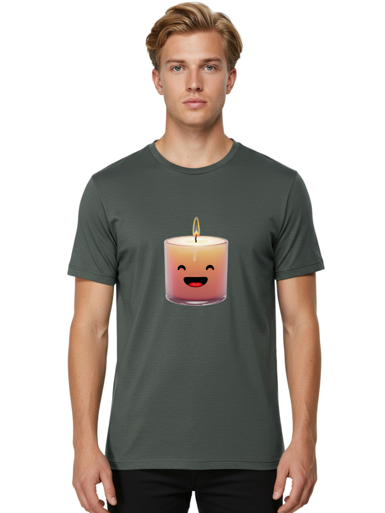 Candle-Emoji-2 Men'S Graphic Tee, 100% Cotton, Comfortable Casual Summer Wear, Machine Washable, Vintage Camera, Old Camera, Antique Camera, Black Camera, Classic Photography, Photography Equipment, Nostalgic Device, Film Camera, Camera Art Bah687