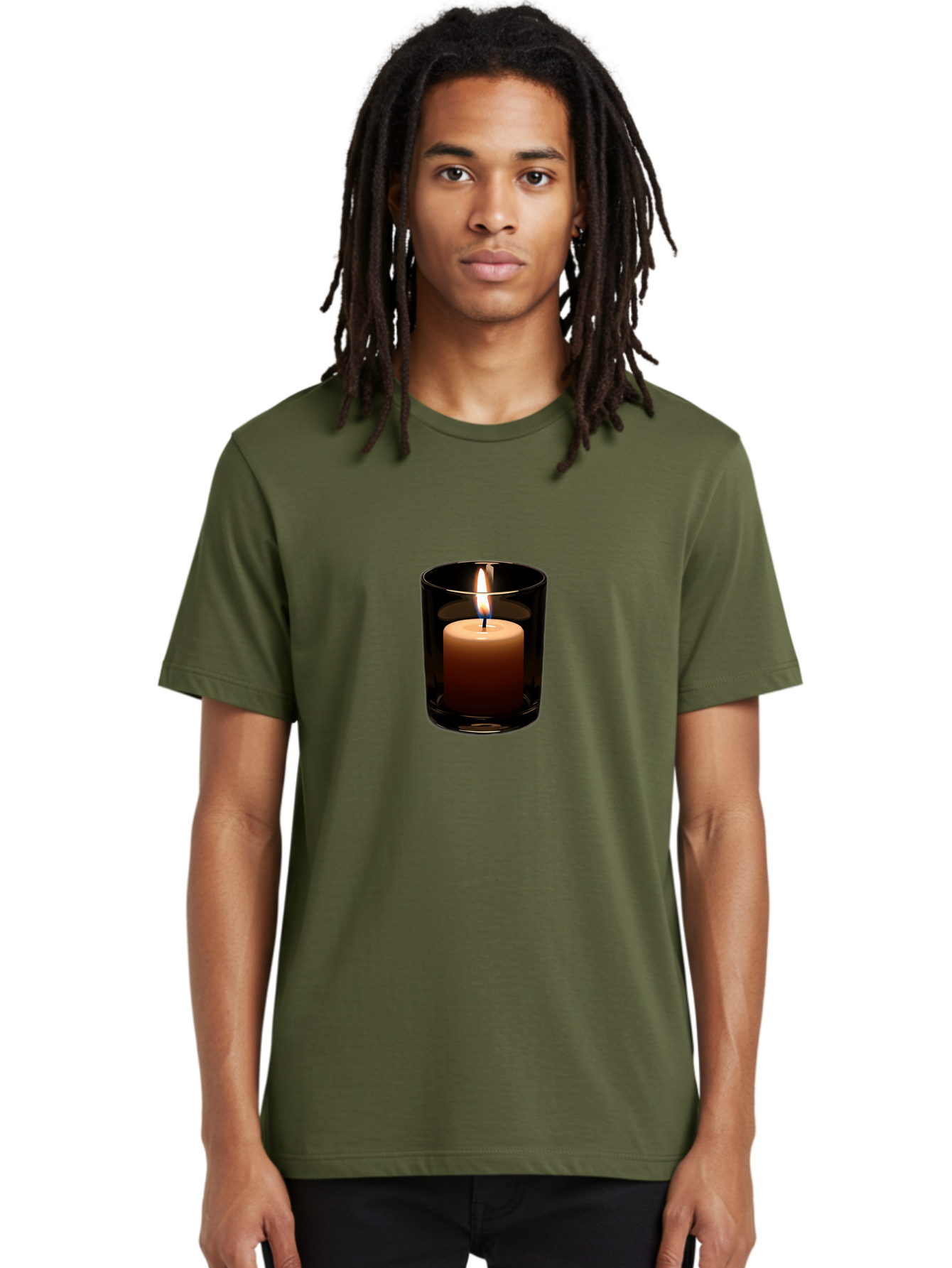 Candle-In-Glass-Holder Men'S Graphic Tee, 100% Cotton, Comfortable Casual Summer Wear, Machine Washable, Vintage Camera, Old Camera, Antique Camera, Black Camera, Classic Photography, Photography Equipment, Nostalgic Device, Film Camera, Bah689
