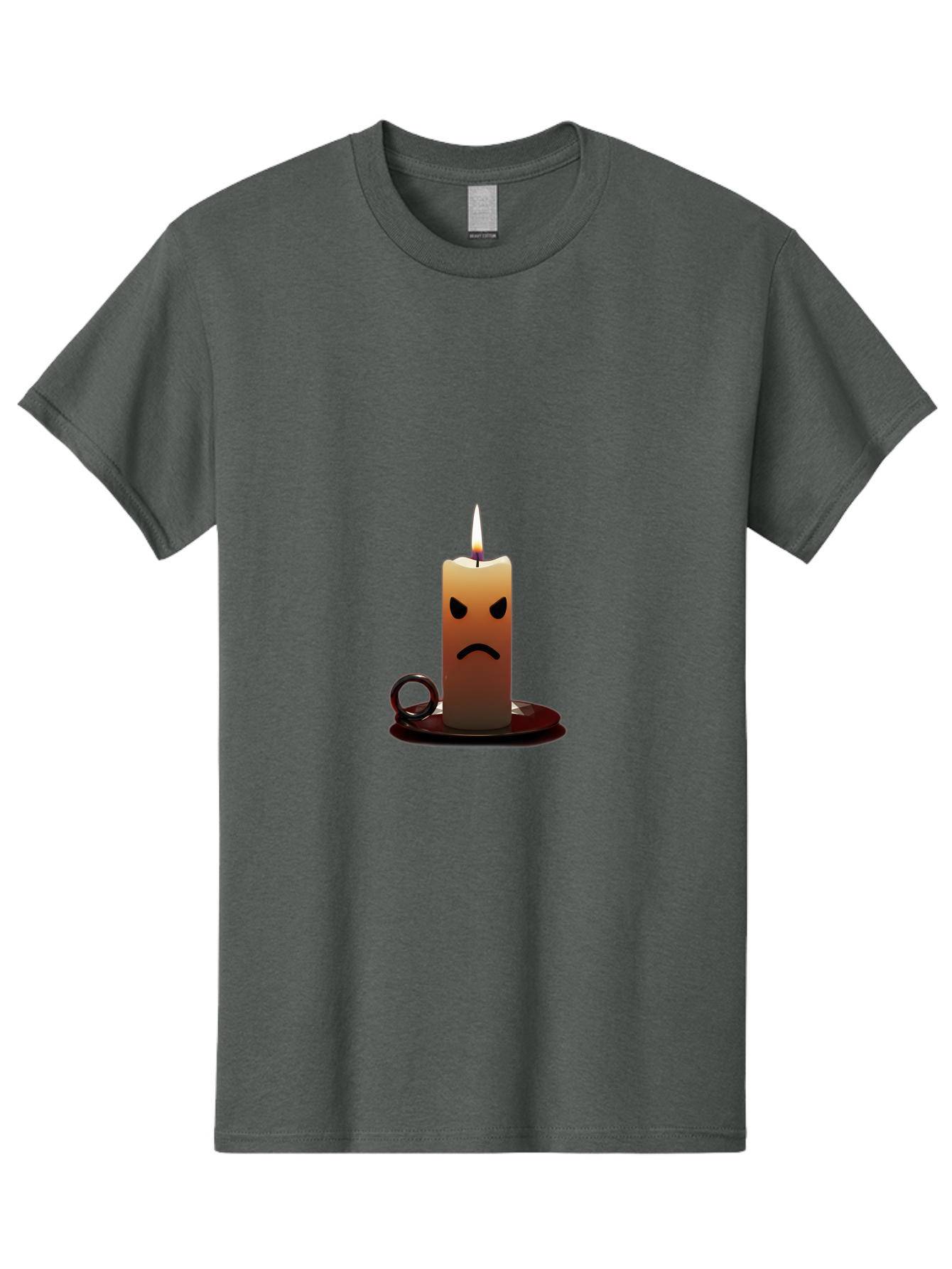 Candle-With-Angry-Face Men'S Graphic Tee, 100% Cotton, Comfortable Casual Summer Wear, Machine Washable, Vintage Camera, Old Camera, Antique Camera, Black Camera, Classic Photography, Photography Equipment, Nostalgic Device, Film Camera, Bah693