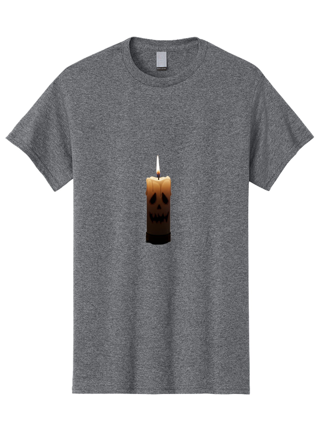 Candle-With-Skull Men'S Graphic Tee, 100% Cotton, Comfortable Casual Summer Wear, Machine Washable, Vintage Camera, Old Camera, Antique Camera, Black Camera, Classic Photography, Photography Equipment, Nostalgic Device, Film Camera, Camera Art Bah695