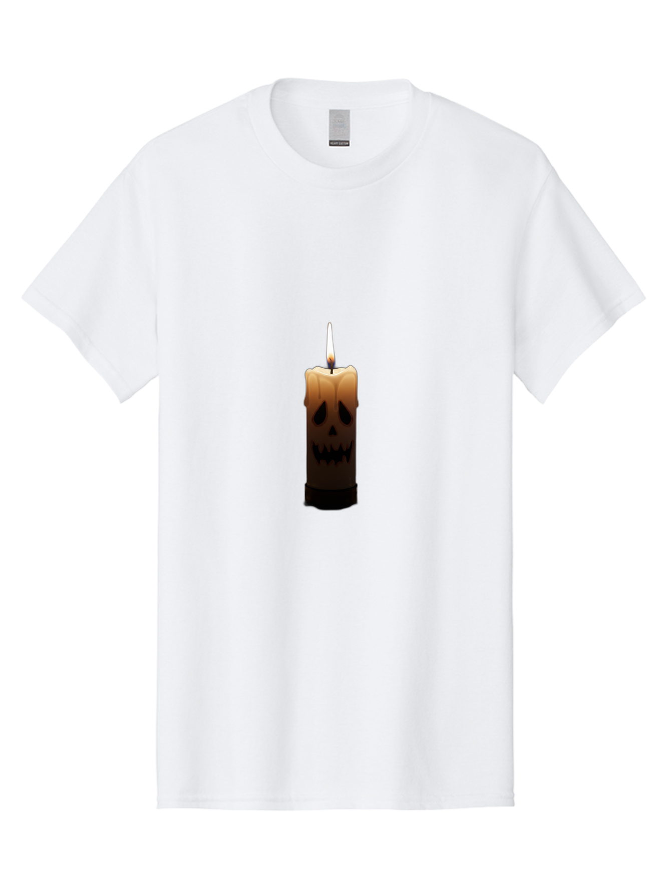 Candle-With-Skull Men'S Graphic Tee, 100% Cotton, Comfortable Casual Summer Wear, Machine Washable, Vintage Camera, Old Camera, Antique Camera, Black Camera, Classic Photography, Photography Equipment, Nostalgic Device, Film Camera, Camera Art Bah695