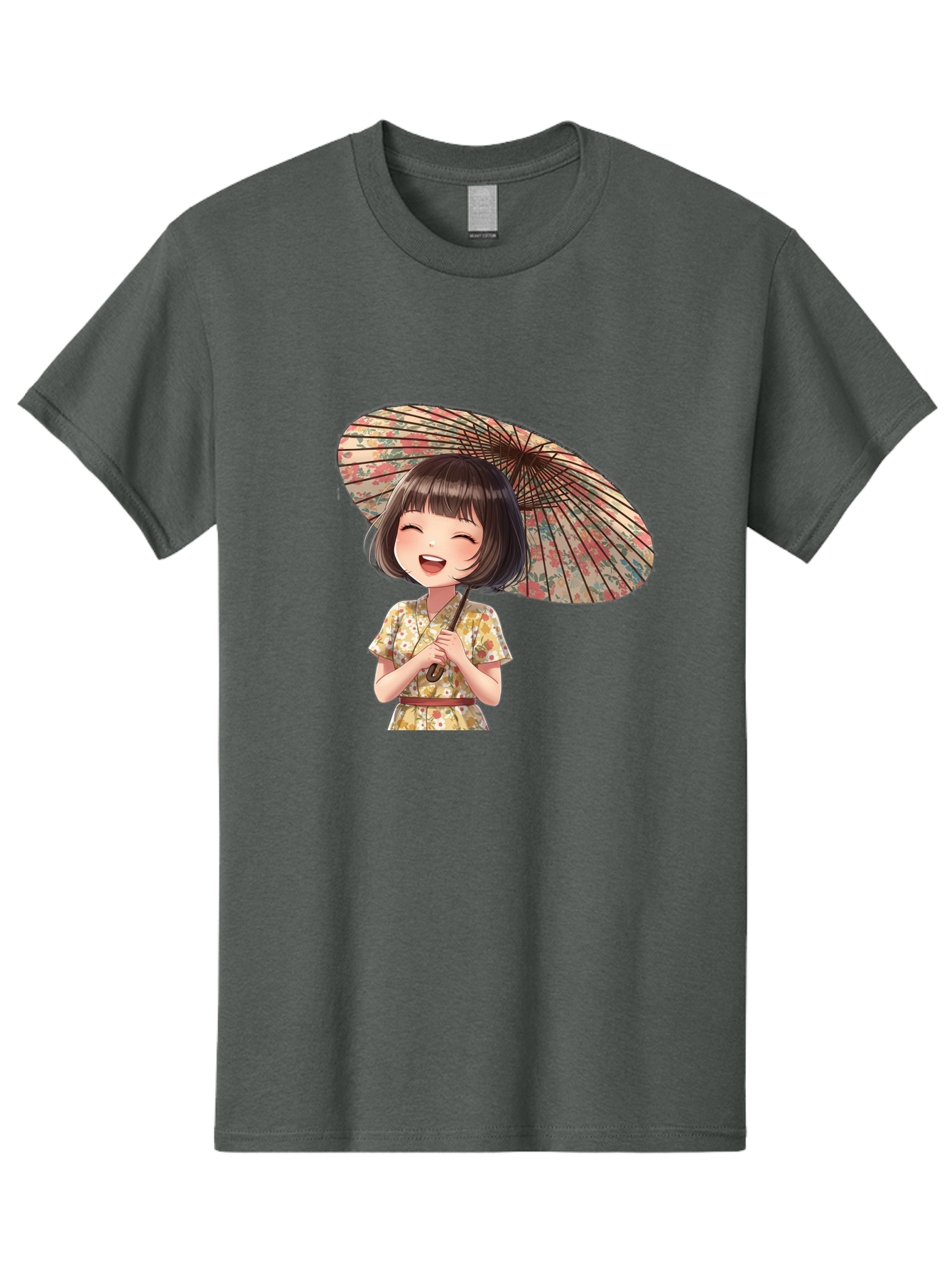 Cartoon-Girl-With-Parasol Men'S Graphic Tee, 100% Cotton, Comfortable Casual Summer Wear, Machine Washable, Vintage Camera, Old Camera, Antique Camera, Black Camera, Classic Photography, Photography Equipment, Nostalgic Device, Film Camera, Bah699