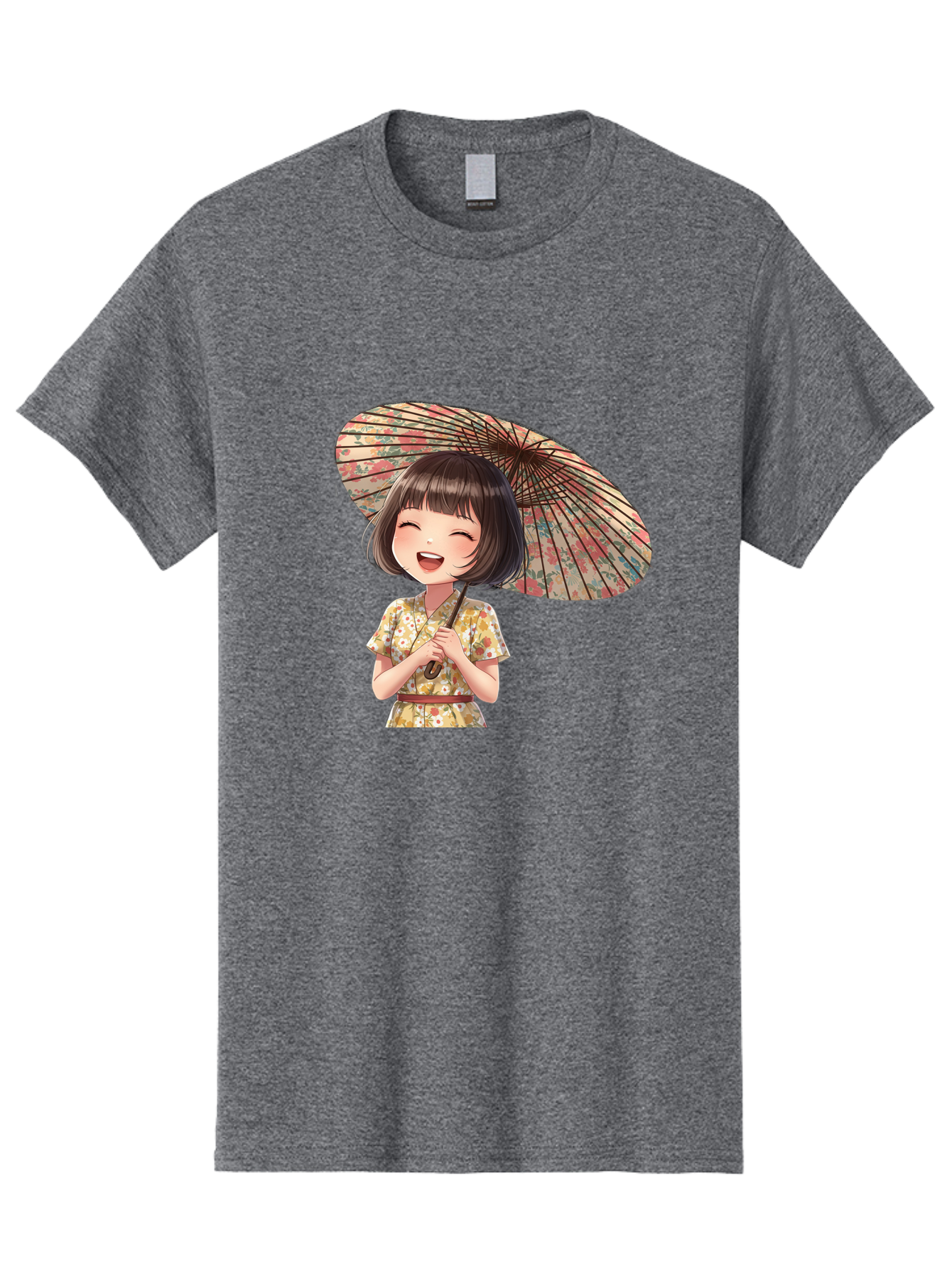 Cartoon-Girl-With-Parasol Men'S Graphic Tee, 100% Cotton, Comfortable Casual Summer Wear, Machine Washable, Vintage Camera, Old Camera, Antique Camera, Black Camera, Classic Photography, Photography Equipment, Nostalgic Device, Film Camera, Bah699