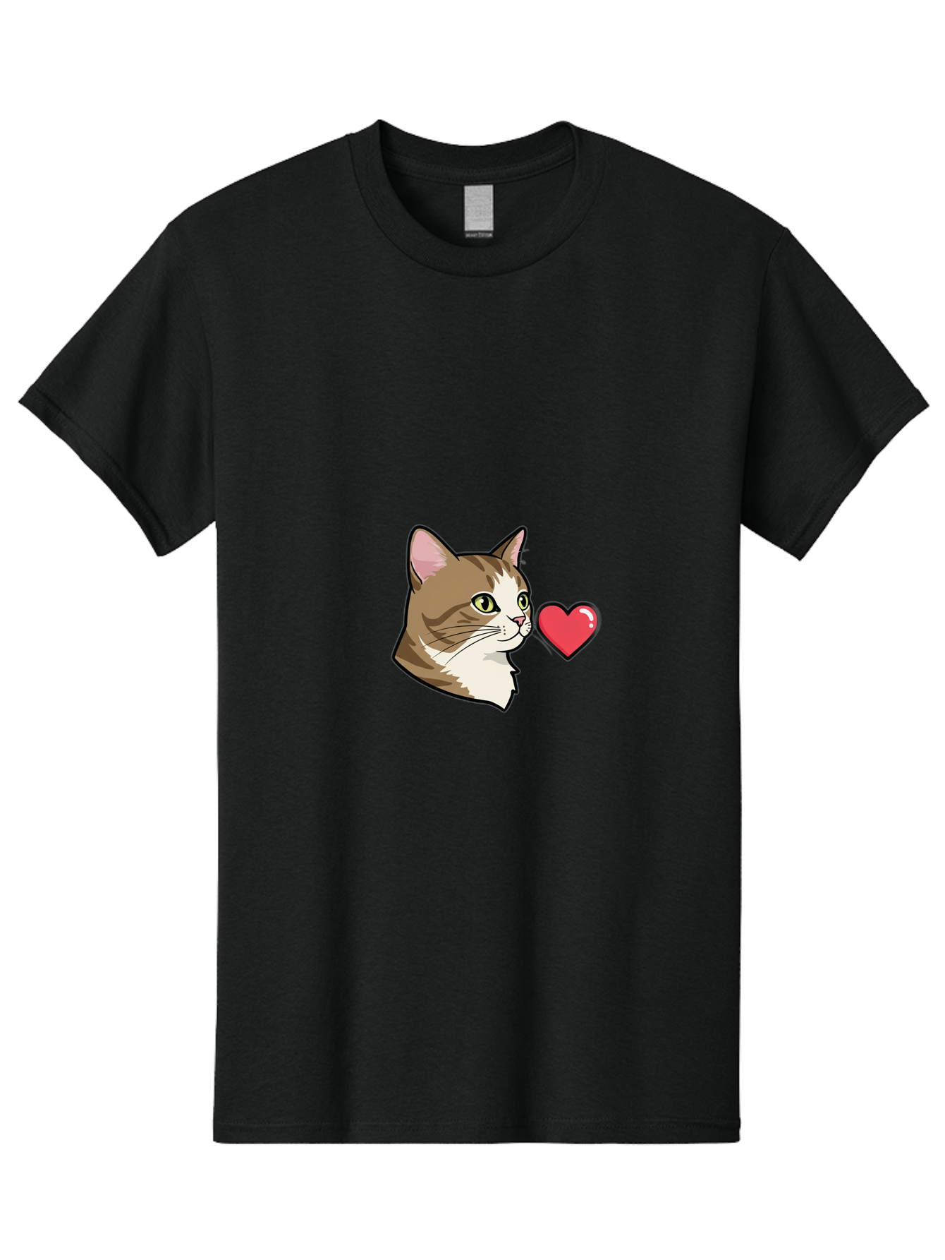 Cat-And-Heart Men'S Graphic Tee, 100% Cotton, Comfortable Casual Summer Wear, Machine Washable, Vintage Camera, Old Camera, Antique Camera, Black Camera, Classic Photography, Photography Equipment, Nostalgic Device, Film Camera, Camera Art Bah701