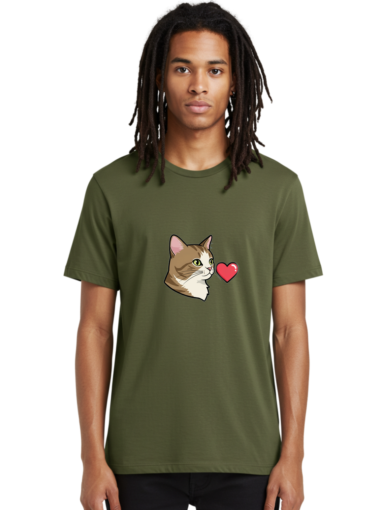 Cat-And-Heart Men'S Graphic Tee, 100% Cotton, Comfortable Casual Summer Wear, Machine Washable, Vintage Camera, Old Camera, Antique Camera, Black Camera, Classic Photography, Photography Equipment, Nostalgic Device, Film Camera, Camera Art Bah701