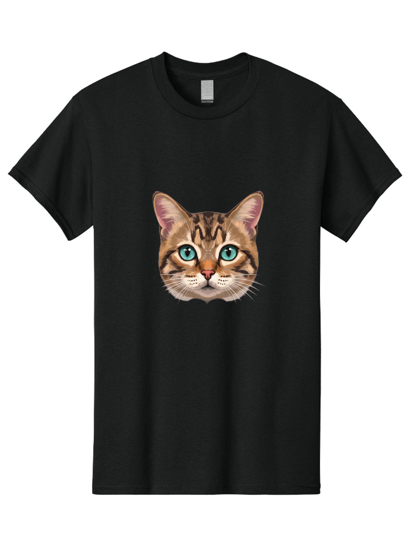 Cat-Face Men'S Graphic Tee, 100% Cotton, Comfortable Casual Summer Wear, Machine Washable, Vintage Camera, Old Camera, Antique Camera, Black Camera, Classic Photography, Photography Equipment, Nostalgic Device, Film Camera, Camera Art Bah703
