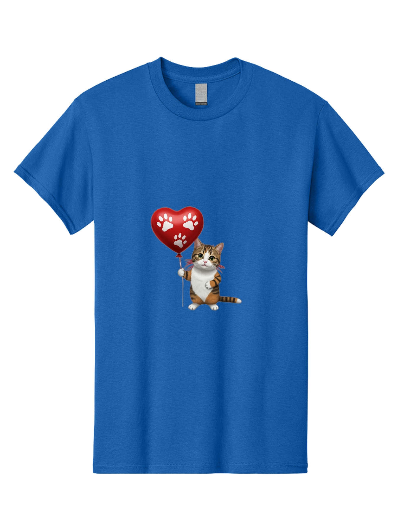Cat-Holding-Heart-Balloon Men'S Graphic Tee, 100% Cotton, Comfortable Casual Summer Wear, Machine Washable, Vintage Camera, Old Camera, Antique Camera, Black Camera, Classic Photography, Photography Equipment, Nostalgic Device, Film Camera, Bah704