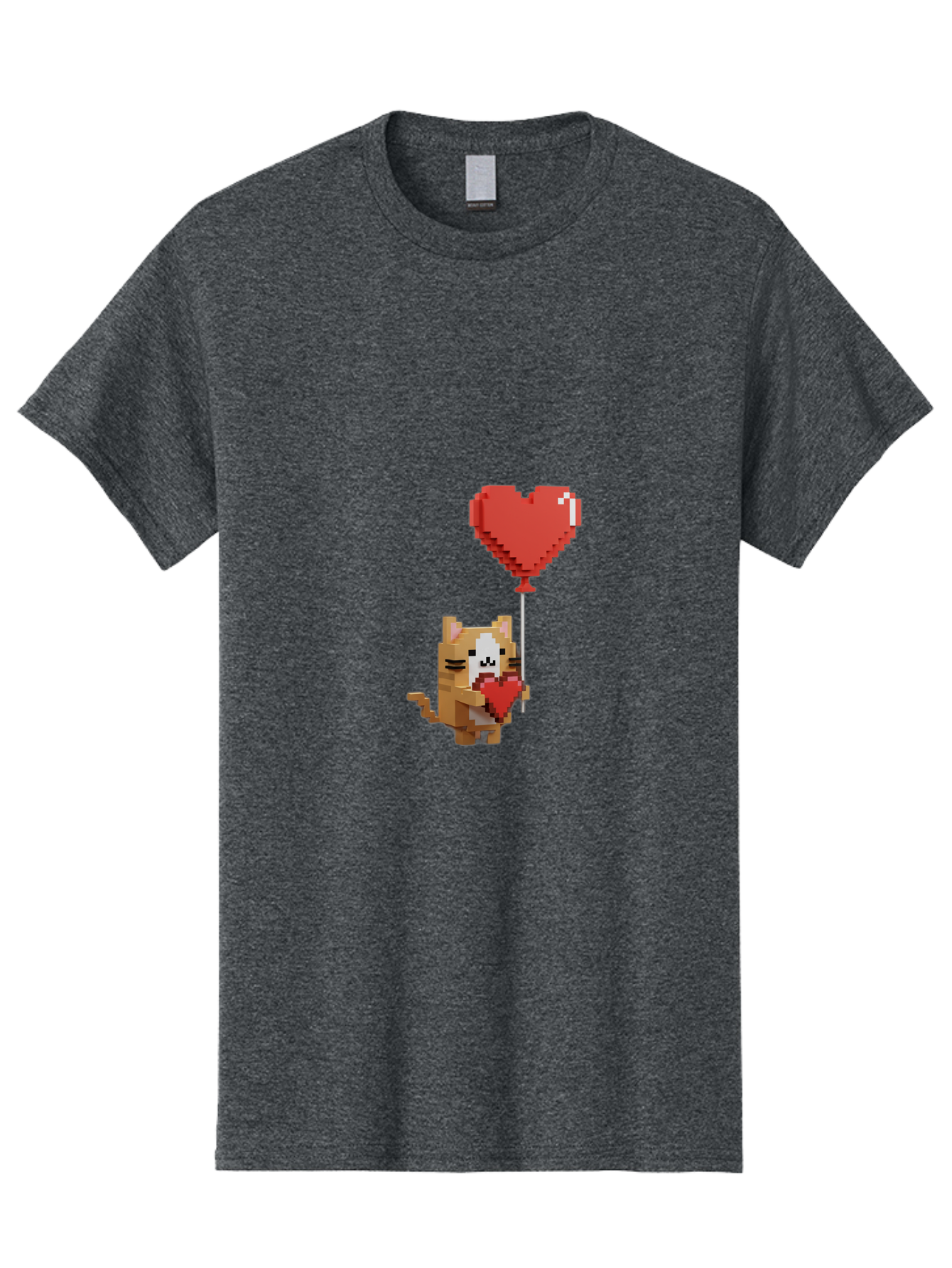 Cat-Hugging-Heart Men'S Graphic Tee, 100% Cotton, Comfortable Casual Summer Wear, Machine Washable, Vintage Camera, Old Camera, Antique Camera, Black Camera, Classic Photography, Photography Equipment, Nostalgic Device, Film Camera, Camera Art Bah705