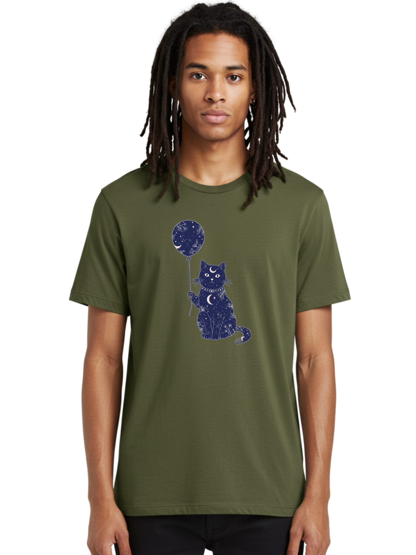 Cat-With-Galaxy-Balloon Men'S Graphic Tee, 100% Cotton, Comfortable Casual Summer Wear, Machine Washable, Vintage Camera, Old Camera, Antique Camera, Black Camera, Classic Photography, Photography Equipment, Nostalgic Device, Film Camera, Bah707