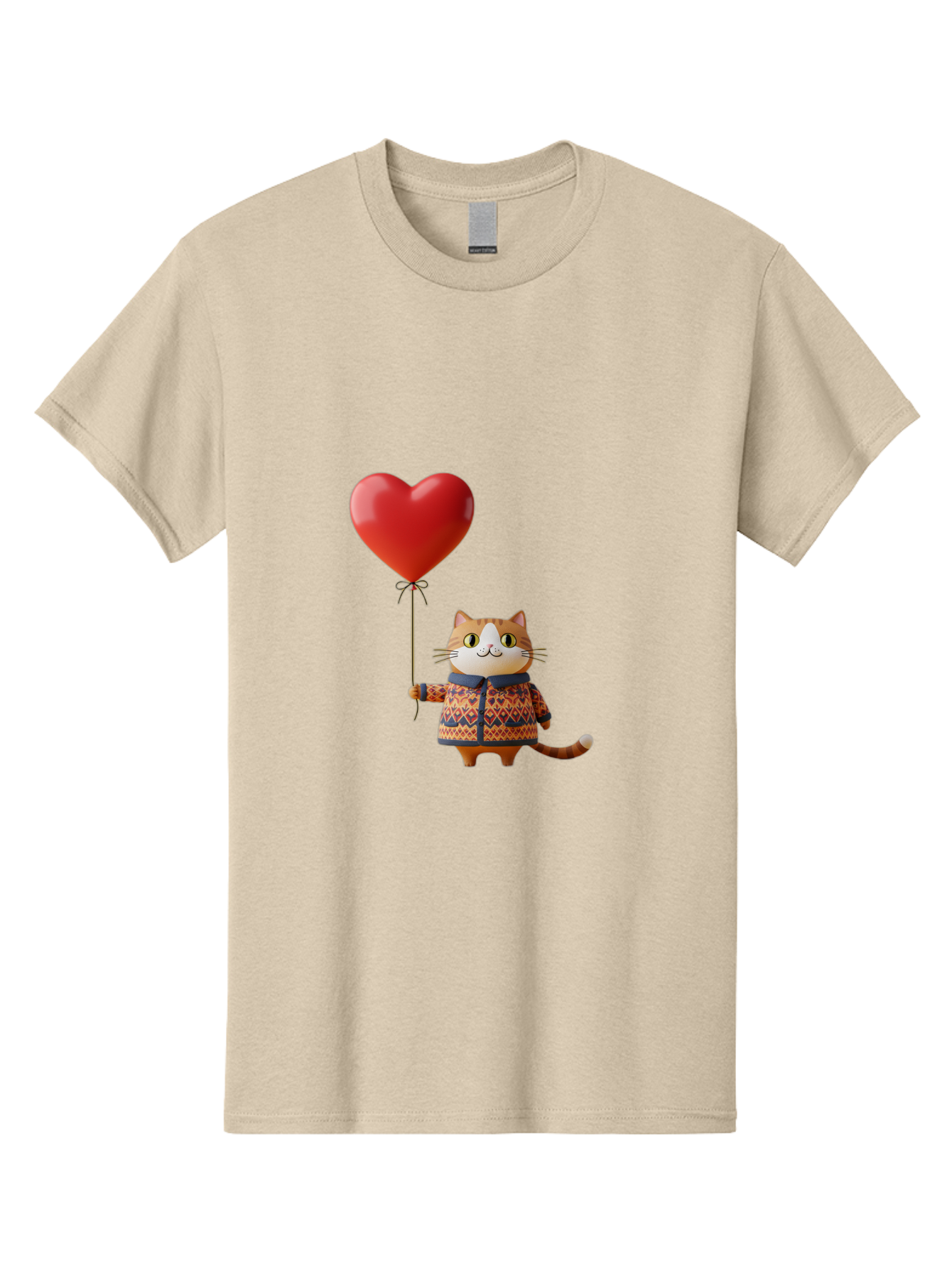 Cat-With-Heart-Balloon-3 Men'S Graphic Tee, 100% Cotton, Comfortable Casual Summer Wear, Machine Washable, Vintage Camera, Old Camera, Antique Camera, Black Camera, Classic Photography, Photography Equipment, Nostalgic Device, Film Camera, Bah710