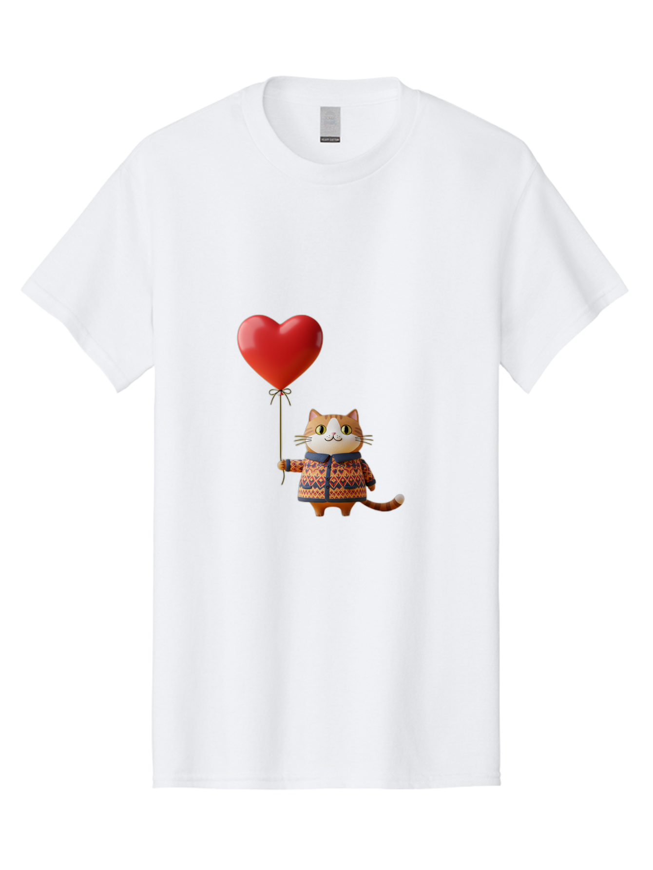 Cat-With-Heart-Balloon-3 Men'S Graphic Tee, 100% Cotton, Comfortable Casual Summer Wear, Machine Washable, Vintage Camera, Old Camera, Antique Camera, Black Camera, Classic Photography, Photography Equipment, Nostalgic Device, Film Camera, Bah710