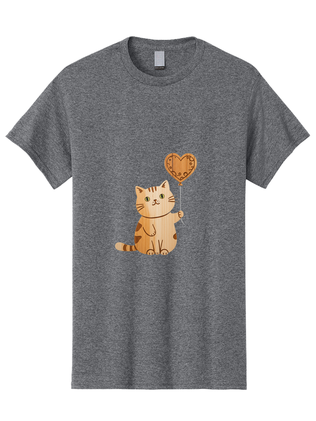 Cat-With-Heart-Balloon Men'S Graphic Tee, 100% Cotton, Comfortable Casual Summer Wear, Machine Washable, Vintage Camera, Old Camera, Antique Camera, Black Camera, Classic Photography, Photography Equipment, Nostalgic Device, Film Camera, Bah712