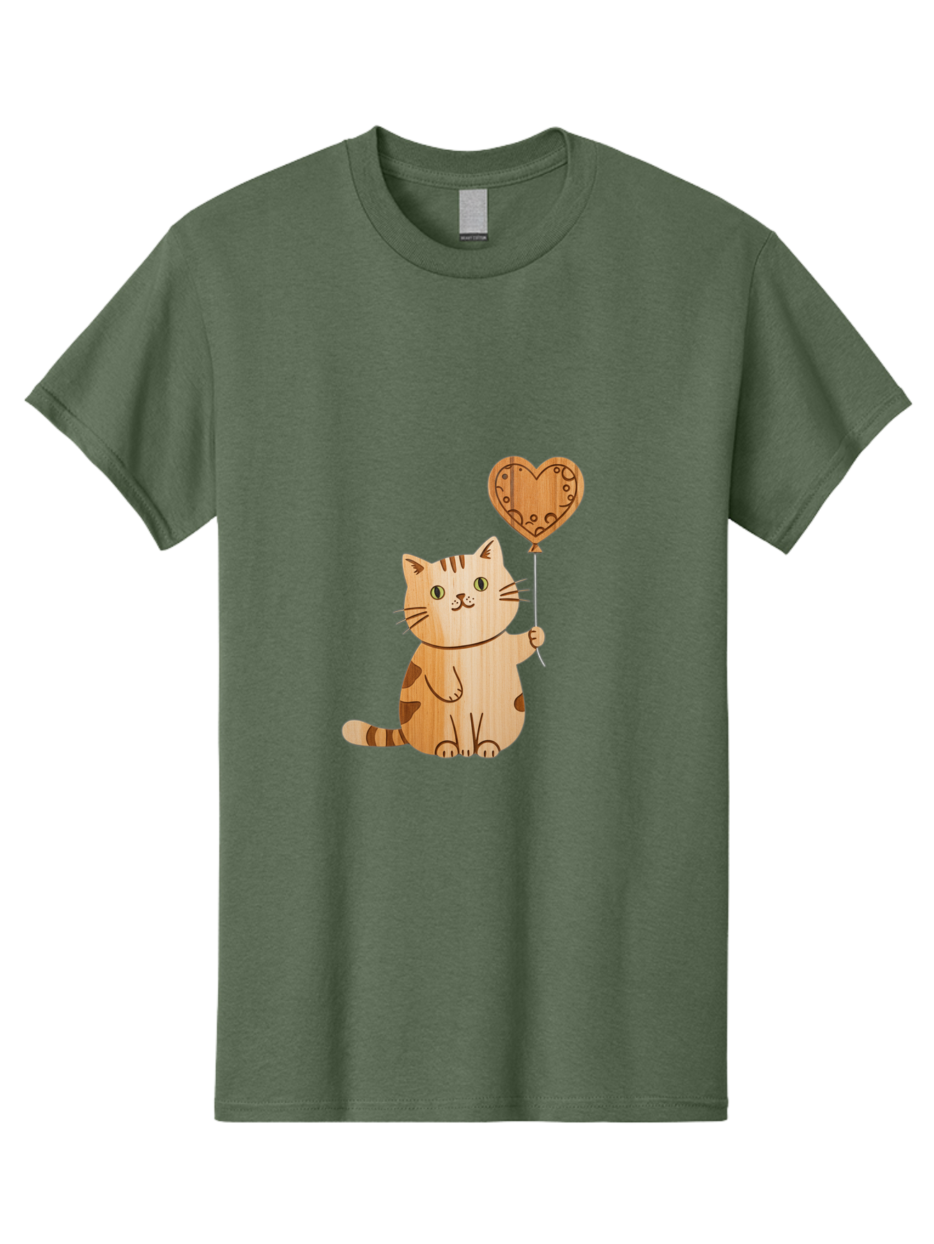 Cat-With-Heart-Balloon Men'S Graphic Tee, 100% Cotton, Comfortable Casual Summer Wear, Machine Washable, Vintage Camera, Old Camera, Antique Camera, Black Camera, Classic Photography, Photography Equipment, Nostalgic Device, Film Camera, Bah712