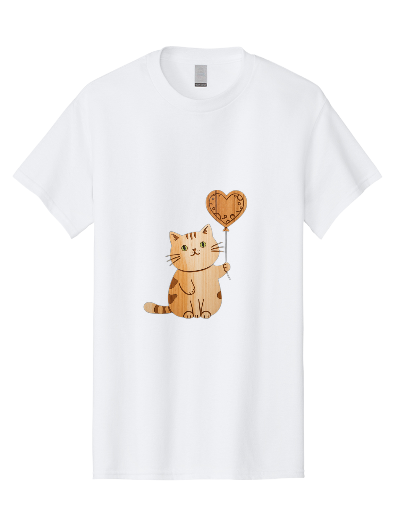 Cat-With-Heart-Balloon Men'S Graphic Tee, 100% Cotton, Comfortable Casual Summer Wear, Machine Washable, Vintage Camera, Old Camera, Antique Camera, Black Camera, Classic Photography, Photography Equipment, Nostalgic Device, Film Camera, Bah712
