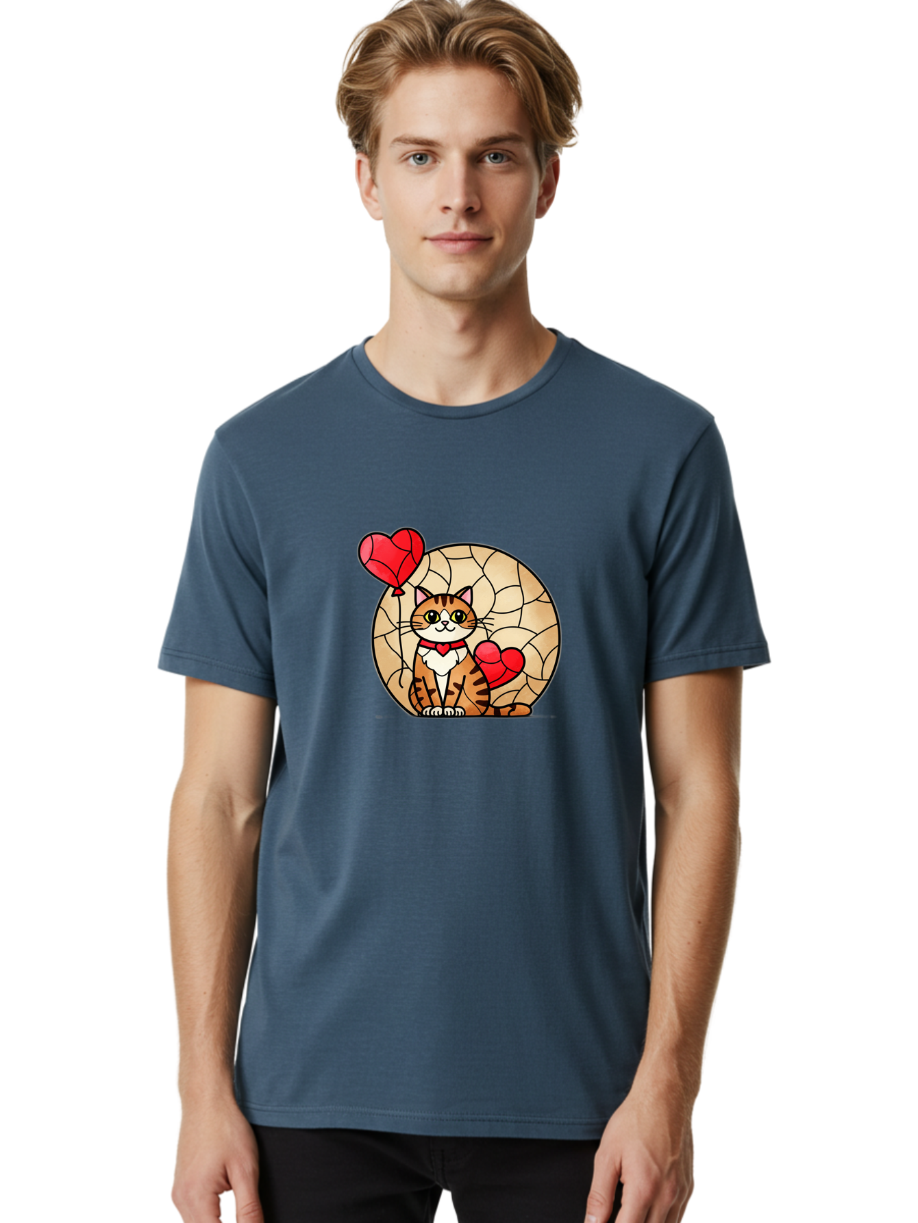 Cat-With-Hearts Men'S Graphic Tee, 100% Cotton, Comfortable Casual Summer Wear, Machine Washable, Vintage Camera, Old Camera, Antique Camera, Black Camera, Classic Photography, Photography Equipment, Nostalgic Device, Film Camera, Camera Art Bah718