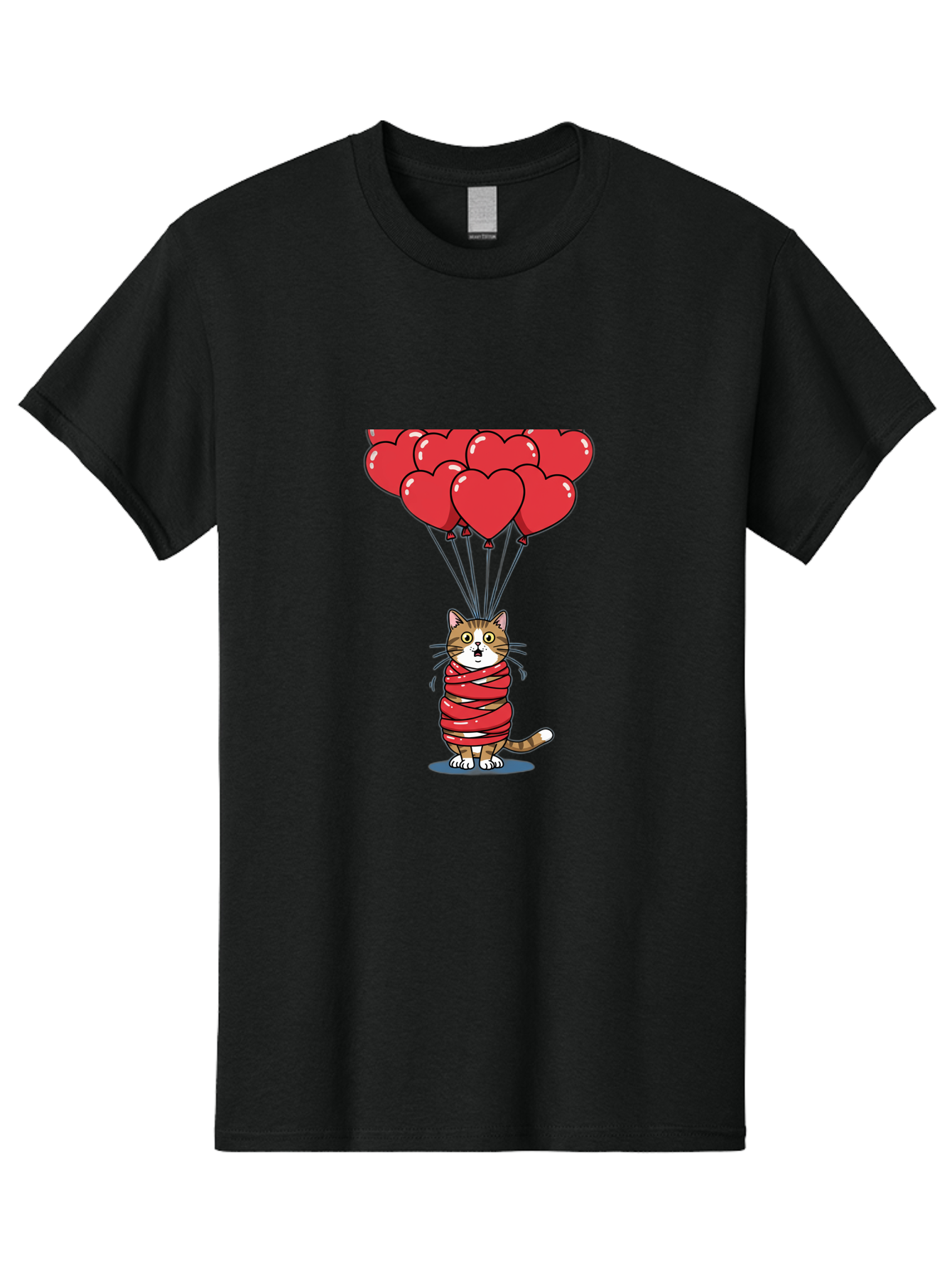 Cat-With-Red-Balloons Men'S Graphic Tee, 100% Cotton, Comfortable Casual Summer Wear, Machine Washable, Vintage Camera, Old Camera, Antique Camera, Black Camera, Classic Photography, Photography Equipment, Nostalgic Device, Film Camera, Bah719