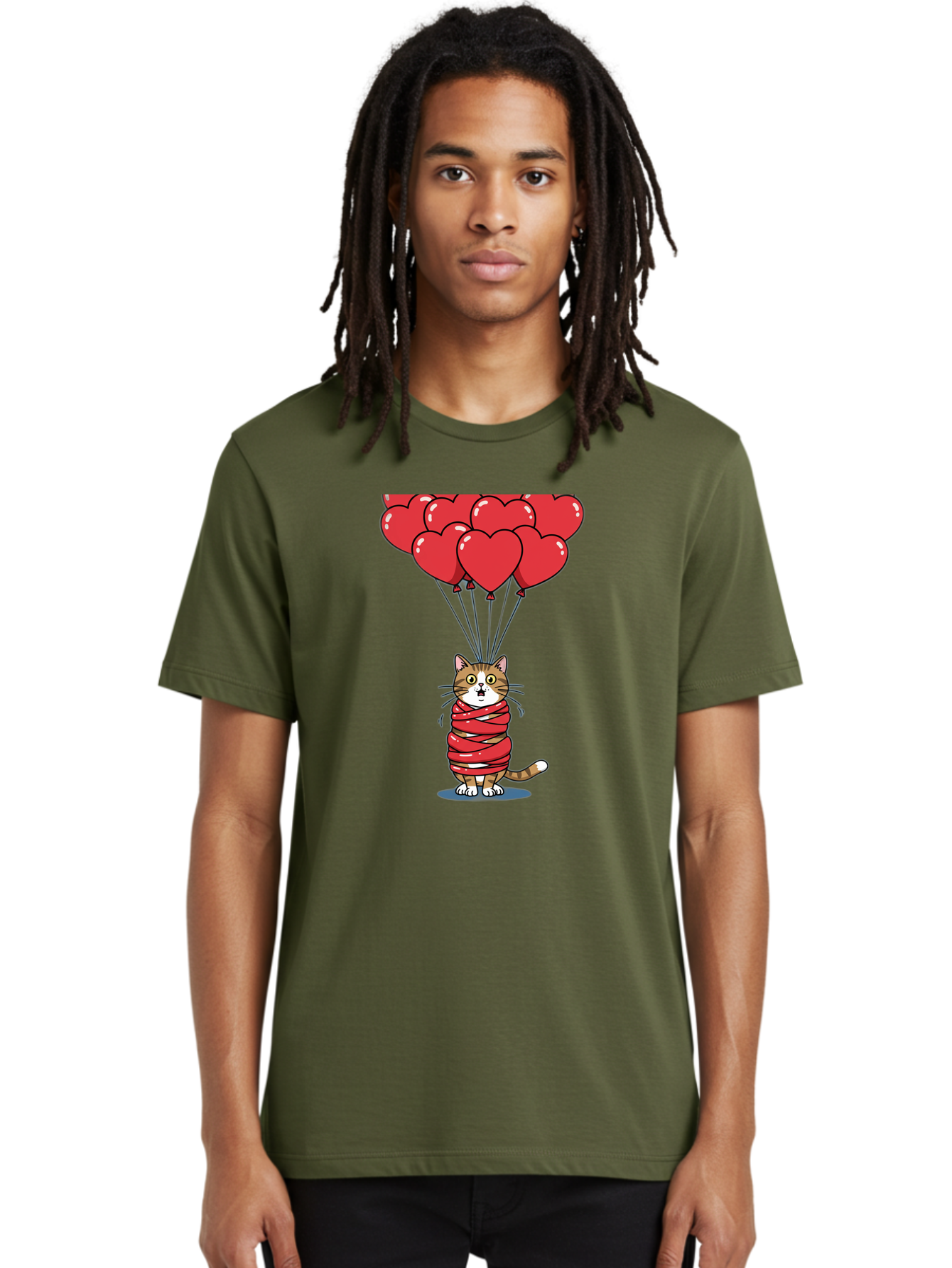 Cat-With-Red-Balloons Men'S Graphic Tee, 100% Cotton, Comfortable Casual Summer Wear, Machine Washable, Vintage Camera, Old Camera, Antique Camera, Black Camera, Classic Photography, Photography Equipment, Nostalgic Device, Film Camera, Bah719