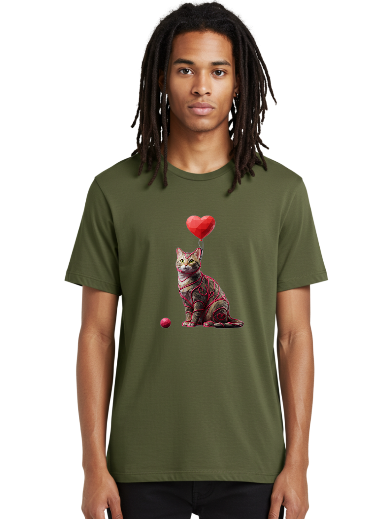 Cat-With-Red-Heart-Balloon Men'S Graphic Tee, 100% Cotton, Comfortable Casual Summer Wear, Machine Washable, Vintage Camera, Old Camera, Antique Camera, Black Camera, Classic Photography, Photography Equipment, Nostalgic Device, Film Camera, Bah720