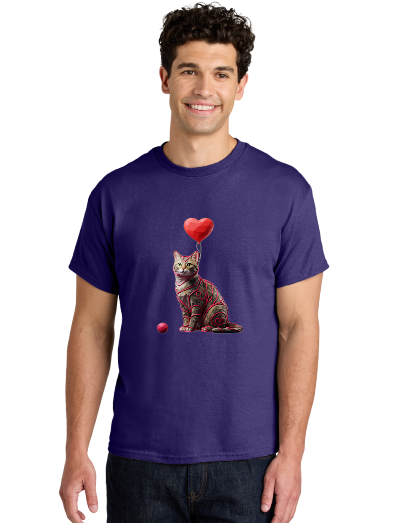 Cat-With-Red-Heart-Balloon Men'S Graphic Tee, 100% Cotton, Comfortable Casual Summer Wear, Machine Washable, Vintage Camera, Old Camera, Antique Camera, Black Camera, Classic Photography, Photography Equipment, Nostalgic Device, Film Camera, Bah720