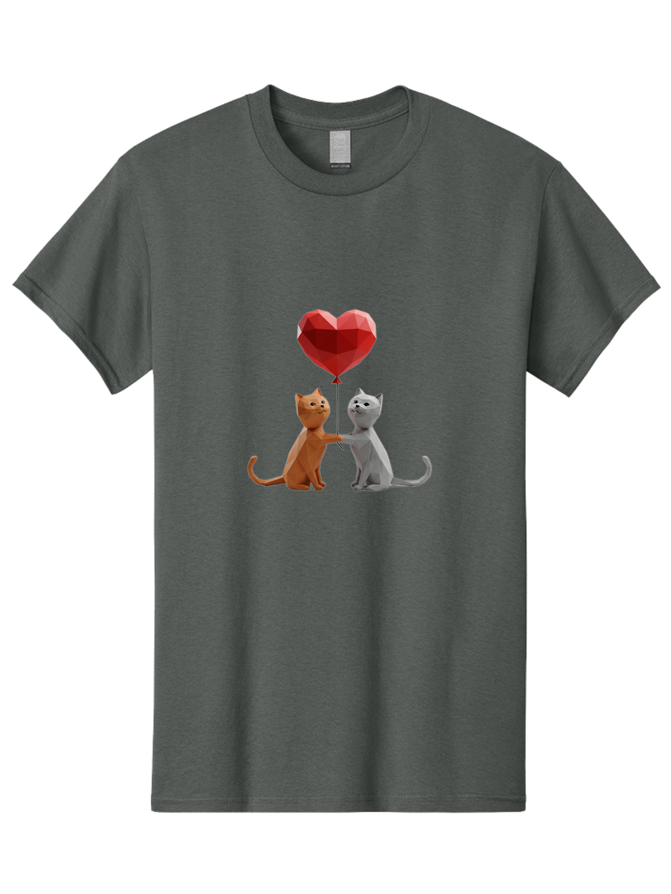 Cats-Holding-Heart-Balloon Men'S Graphic Tee, 100% Cotton, Comfortable Casual Summer Wear, Machine Washable, Vintage Camera, Old Camera, Antique Camera, Black Camera, Classic Photography, Photography Equipment, Nostalgic Device, Film Camera, Bah721