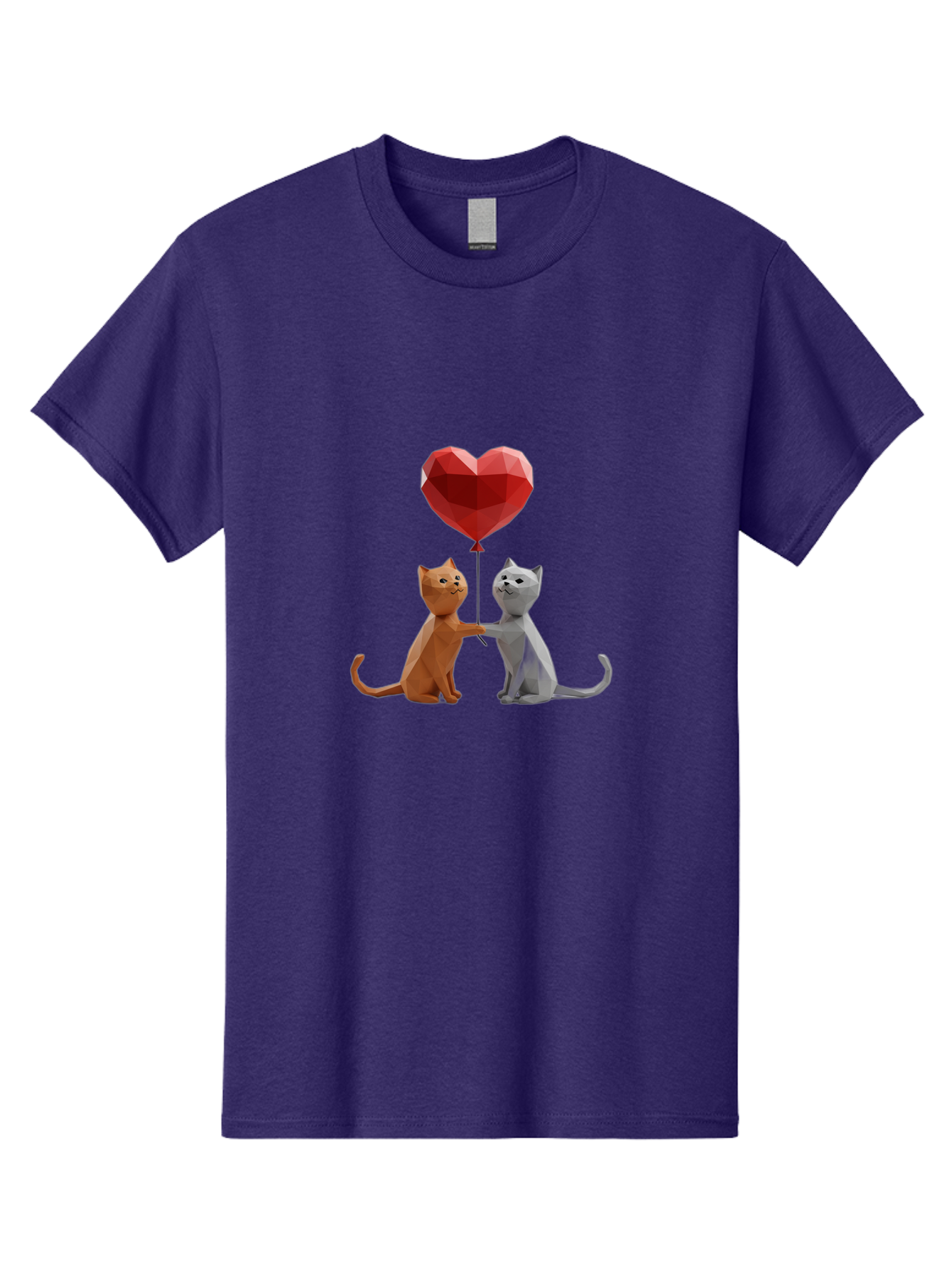 Cats-Holding-Heart-Balloon Men'S Graphic Tee, 100% Cotton, Comfortable Casual Summer Wear, Machine Washable, Vintage Camera, Old Camera, Antique Camera, Black Camera, Classic Photography, Photography Equipment, Nostalgic Device, Film Camera, Bah721