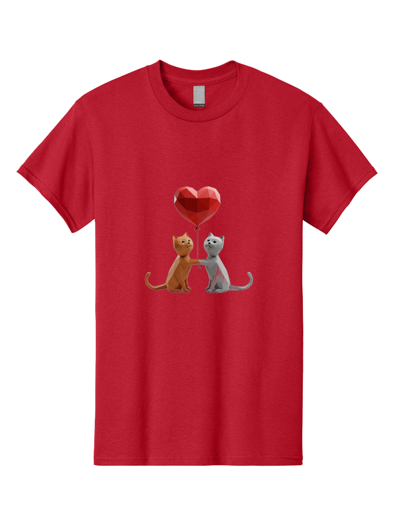 Cats-Holding-Heart-Balloon Men'S Graphic Tee, 100% Cotton, Comfortable Casual Summer Wear, Machine Washable, Vintage Camera, Old Camera, Antique Camera, Black Camera, Classic Photography, Photography Equipment, Nostalgic Device, Film Camera, Bah721