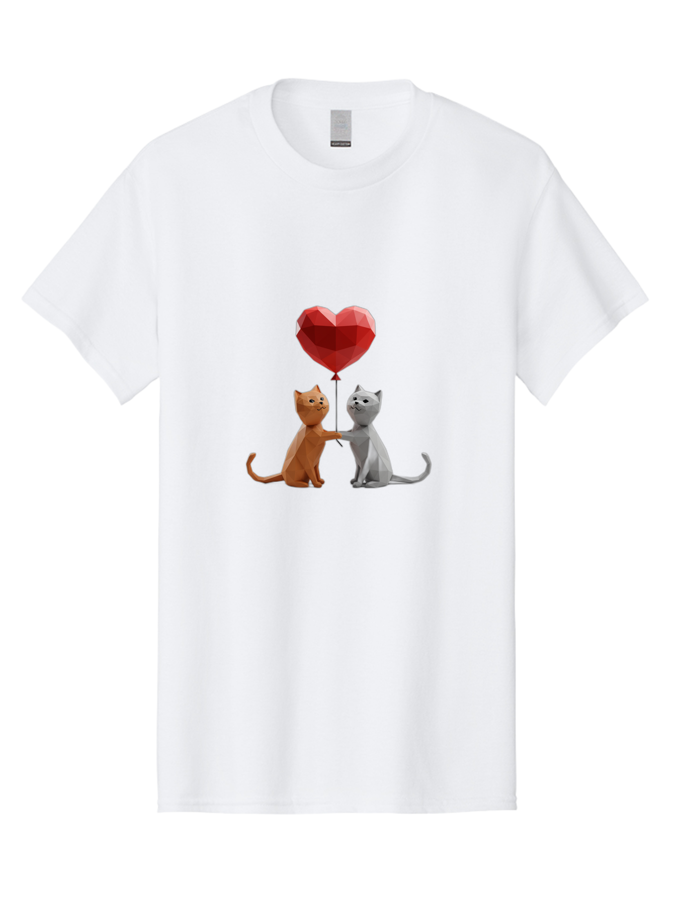 Cats-Holding-Heart-Balloon Men'S Graphic Tee, 100% Cotton, Comfortable Casual Summer Wear, Machine Washable, Vintage Camera, Old Camera, Antique Camera, Black Camera, Classic Photography, Photography Equipment, Nostalgic Device, Film Camera, Bah721