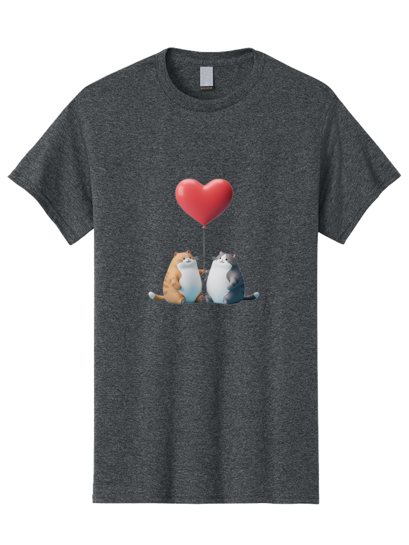 Cats-With-Heart-Balloon Men'S Graphic Tee, 100% Cotton, Comfortable Casual Summer Wear, Machine Washable, Vintage Camera, Old Camera, Antique Camera, Black Camera, Classic Photography, Photography Equipment, Nostalgic Device, Film Camera, Bah724