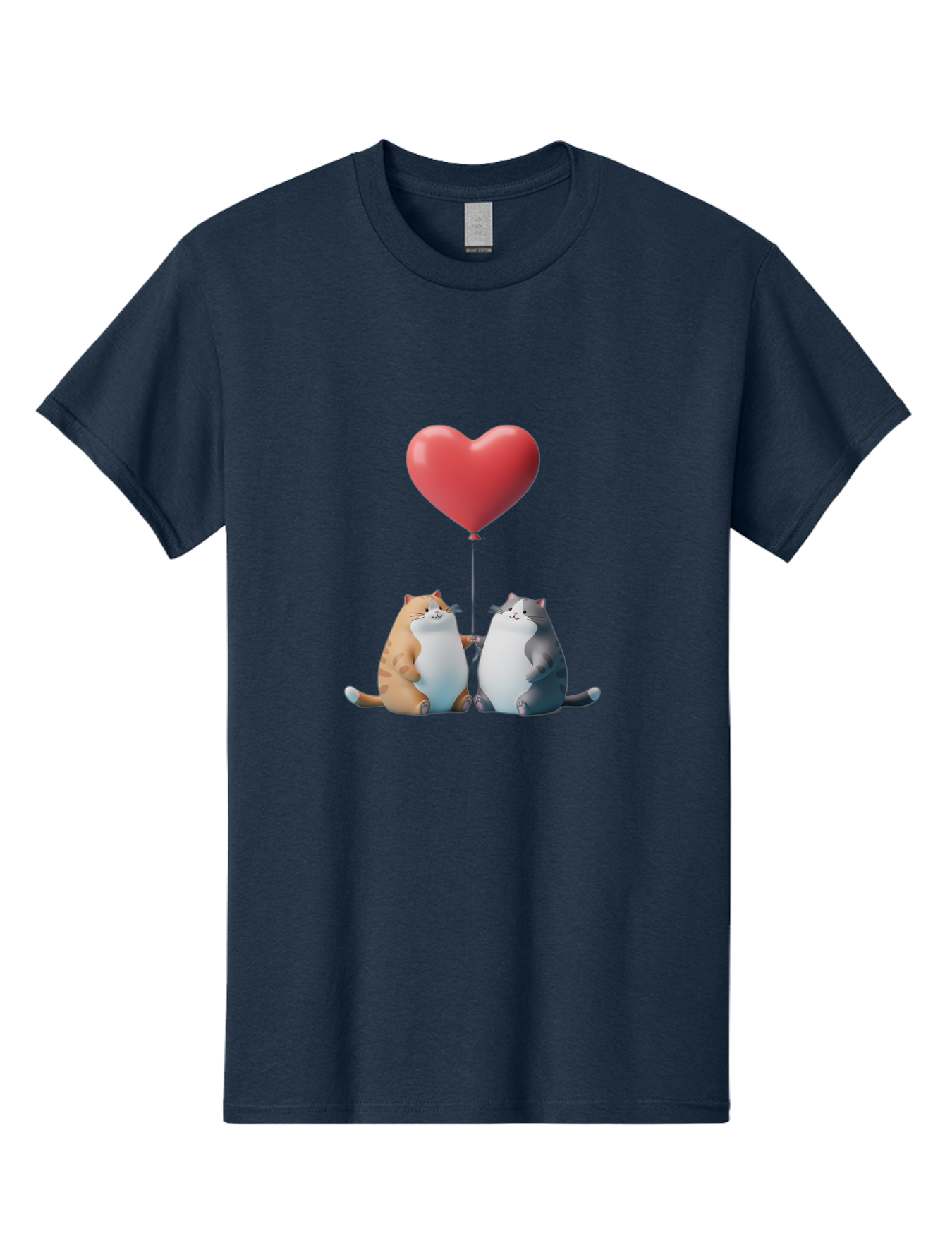 Cats-With-Heart-Balloon Men'S Graphic Tee, 100% Cotton, Comfortable Casual Summer Wear, Machine Washable, Vintage Camera, Old Camera, Antique Camera, Black Camera, Classic Photography, Photography Equipment, Nostalgic Device, Film Camera, Bah724