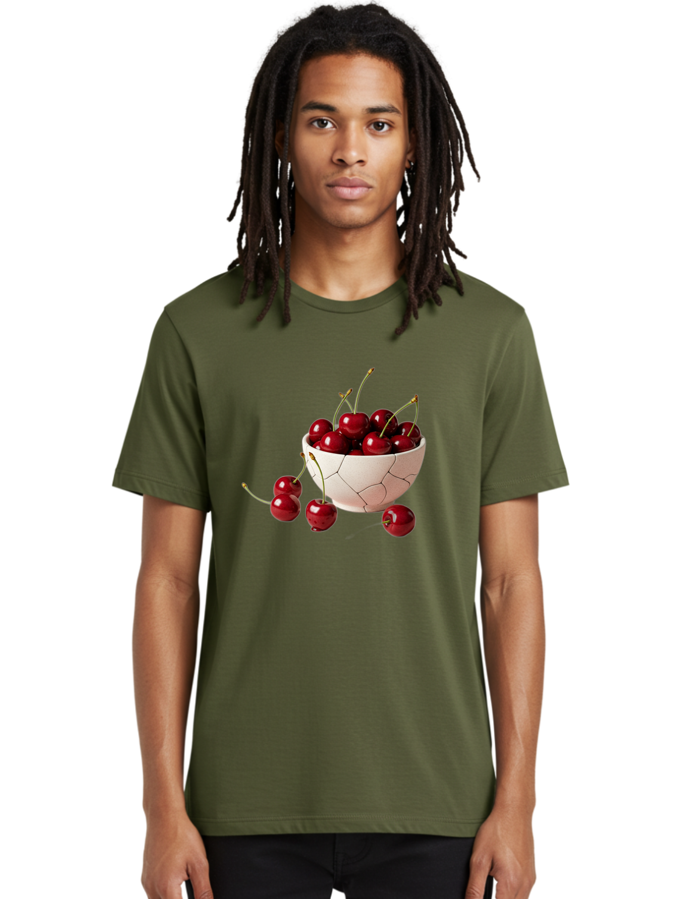 Cherries-In-A-Cracked-Egg Men'S Graphic Tee, 100% Cotton, Comfortable Casual Summer Wear, Machine Washable, Vintage Camera, Old Camera, Antique Camera, Black Camera, Classic Photography, Photography Equipment, Nostalgic Device, Film Camera, Bah731