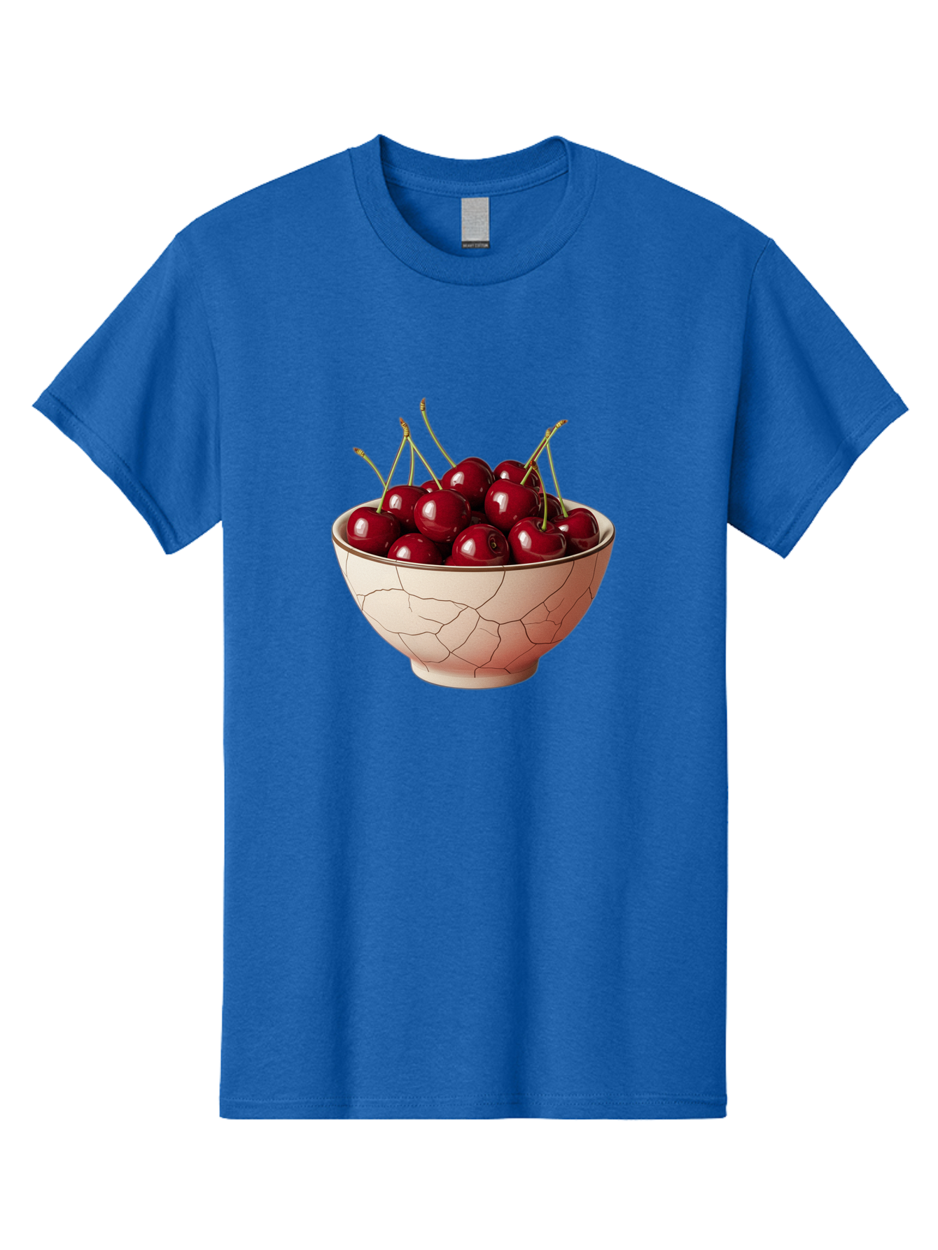 Cherries-In-Bowl-2 Men'S Graphic Tee, 100% Cotton, Comfortable Casual Summer Wear, Machine Washable, Vintage Camera, Old Camera, Antique Camera, Black Camera, Classic Photography, Photography Equipment, Nostalgic Device, Film Camera, Bah733