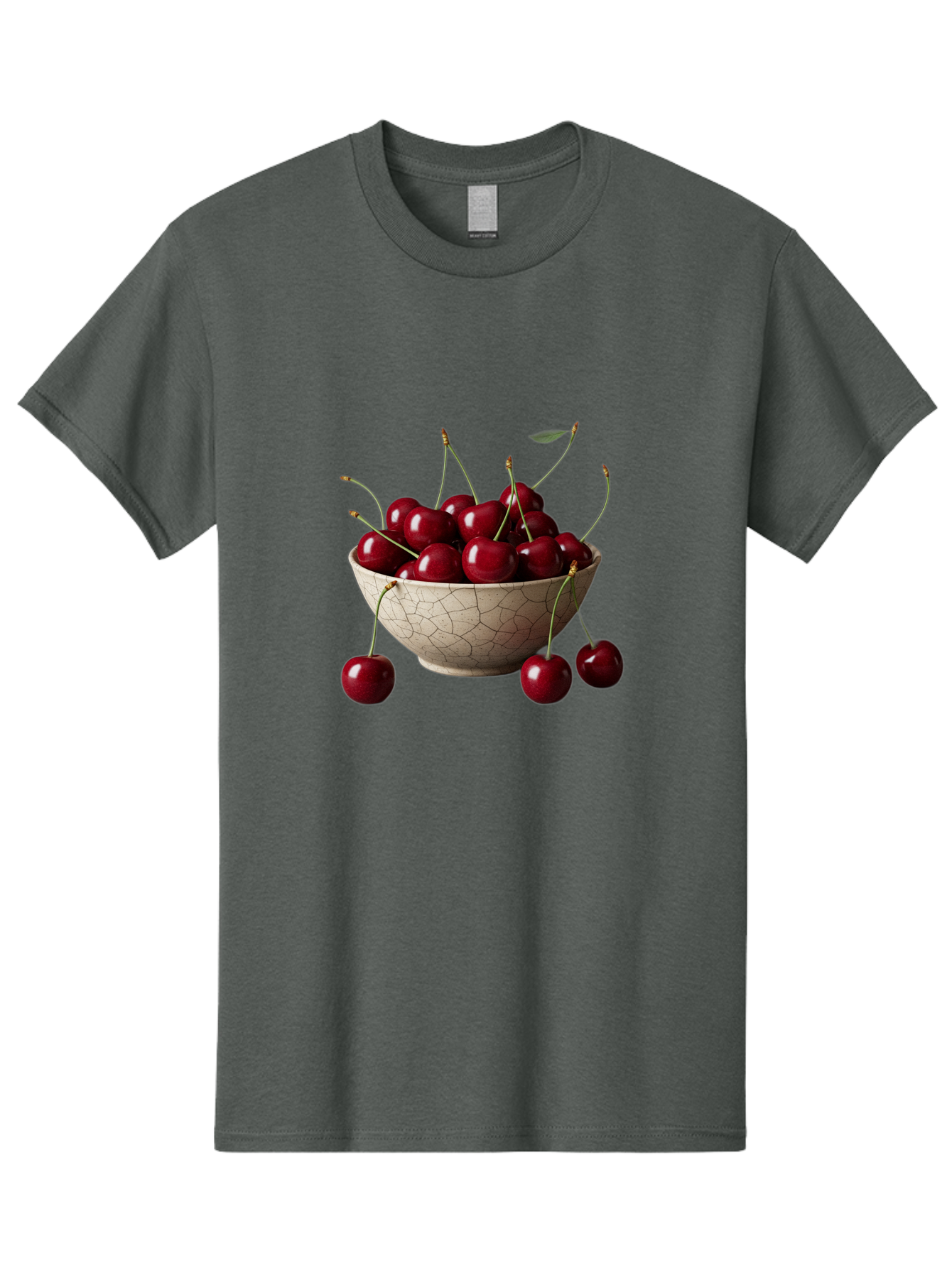 Cherries-In-Bowl Men'S Graphic Tee, 100% Cotton, Comfortable Casual Summer Wear, Machine Washable, Vintage Camera, Old Camera, Antique Camera, Black Camera, Classic Photography, Photography Equipment, Nostalgic Device, Film Camera, Camera Art Bah734
