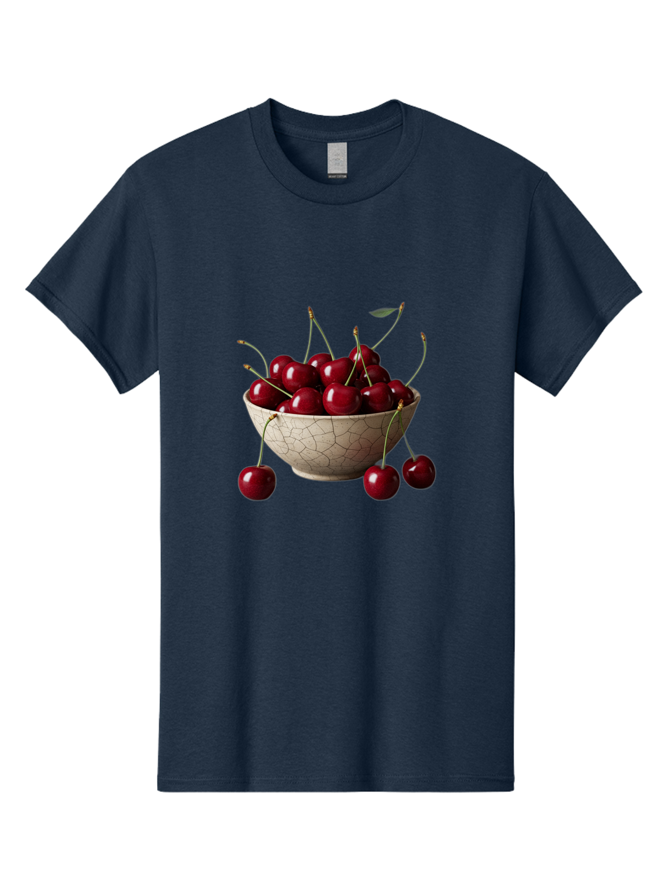 Cherries-In-Bowl Men'S Graphic Tee, 100% Cotton, Comfortable Casual Summer Wear, Machine Washable, Vintage Camera, Old Camera, Antique Camera, Black Camera, Classic Photography, Photography Equipment, Nostalgic Device, Film Camera, Camera Art Bah734