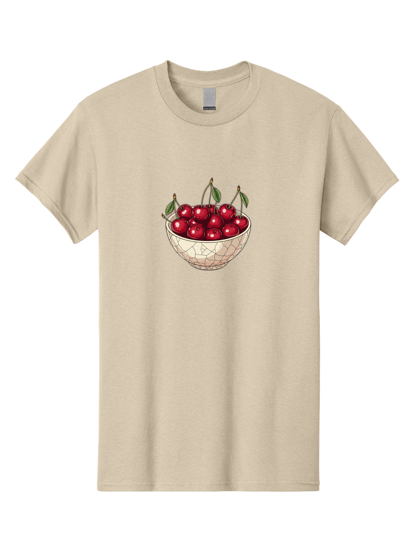 Cherries-In-Ceramic-Bowl Men'S Graphic Tee, 100% Cotton, Comfortable Casual Summer Wear, Machine Washable, Vintage Camera, Old Camera, Antique Camera, Black Camera, Classic Photography, Photography Equipment, Nostalgic Device, Film Camera, Bah735