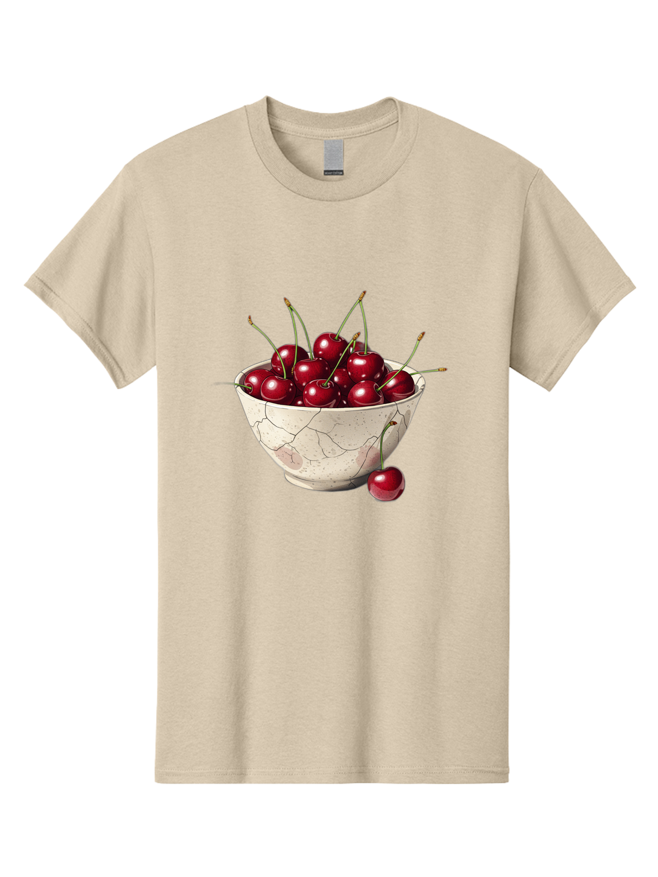 Cherries-In-Cracked-Bowl Men'S Graphic Tee, 100% Cotton, Comfortable Casual Summer Wear, Machine Washable, Vintage Camera, Old Camera, Antique Camera, Black Camera, Classic Photography, Photography Equipment, Nostalgic Device, Film Camera, Bah738